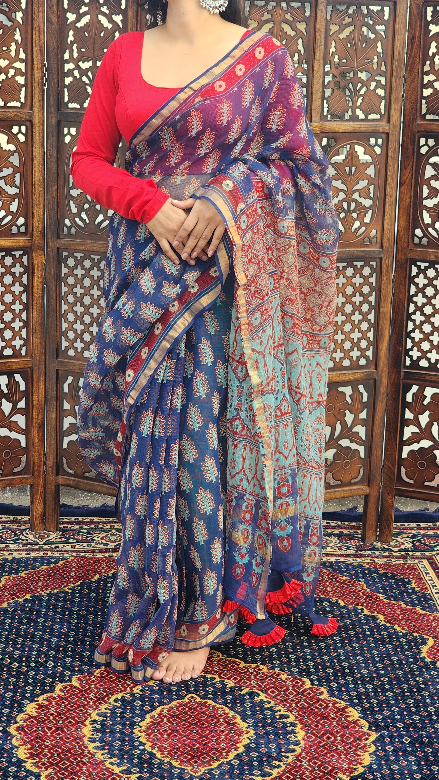 Indigo Kota Doriya Saree