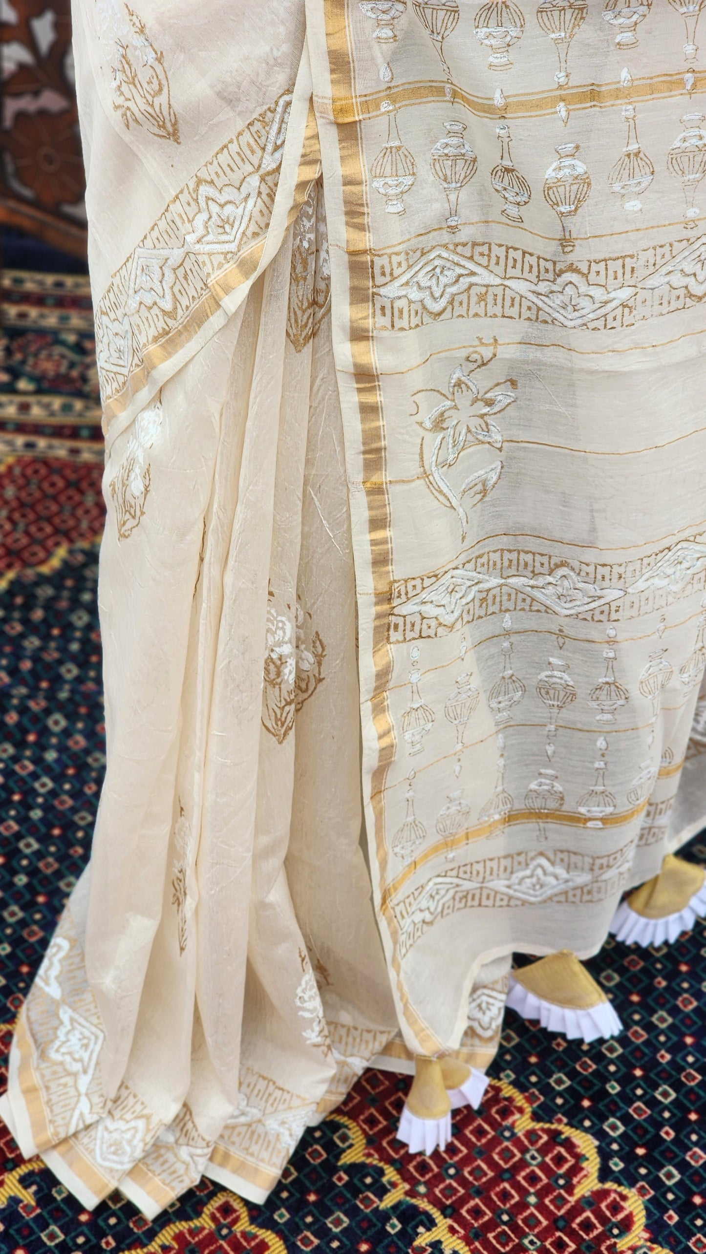 Shahnoor Cotton Silk Saree