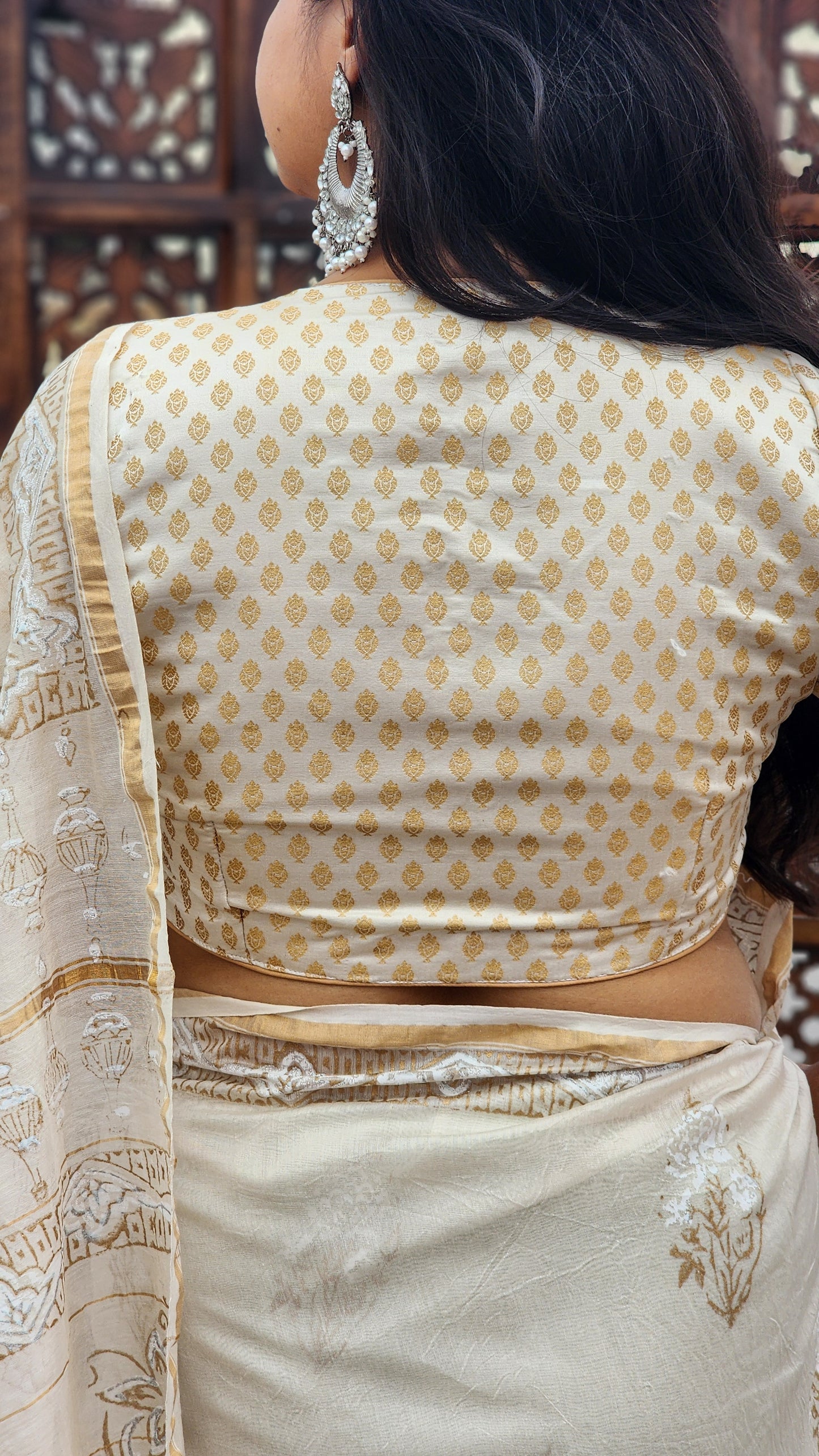 Shahnoor Brocade Blouse