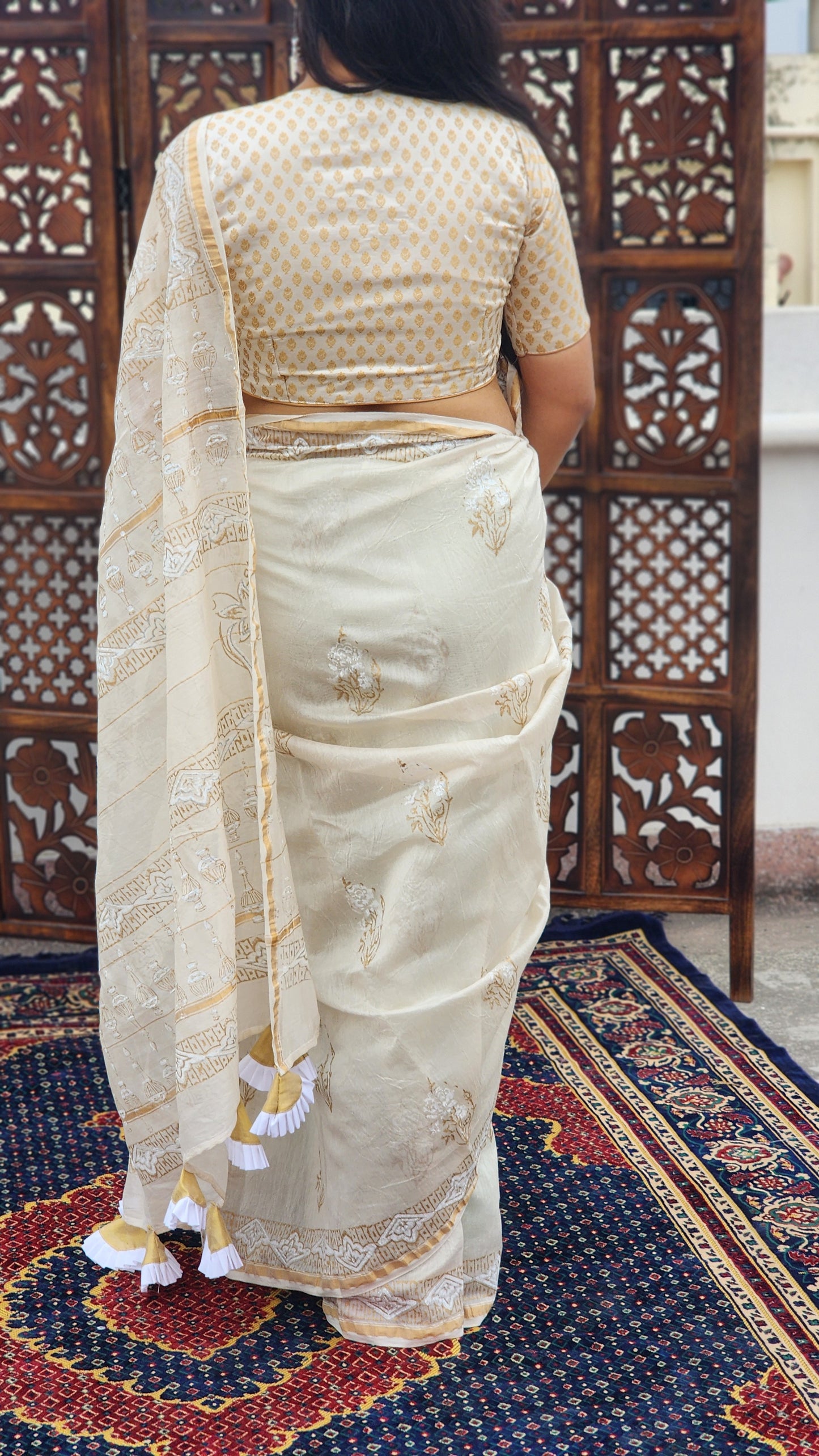 Shahnoor Cotton Silk Saree