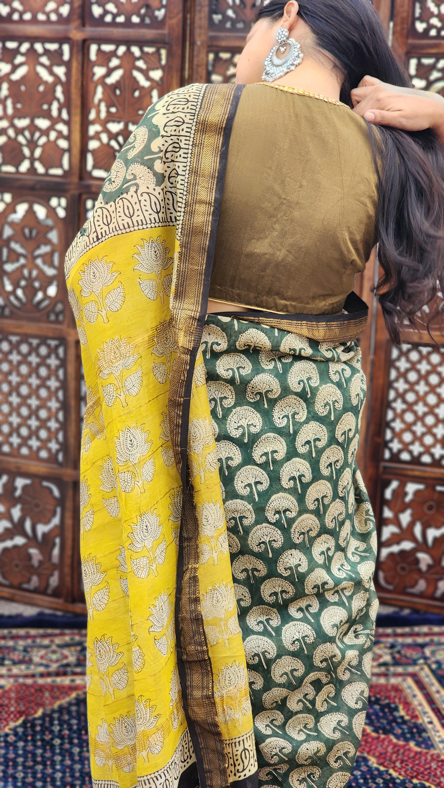 Hina Maheshwari Cotton Silk Saree