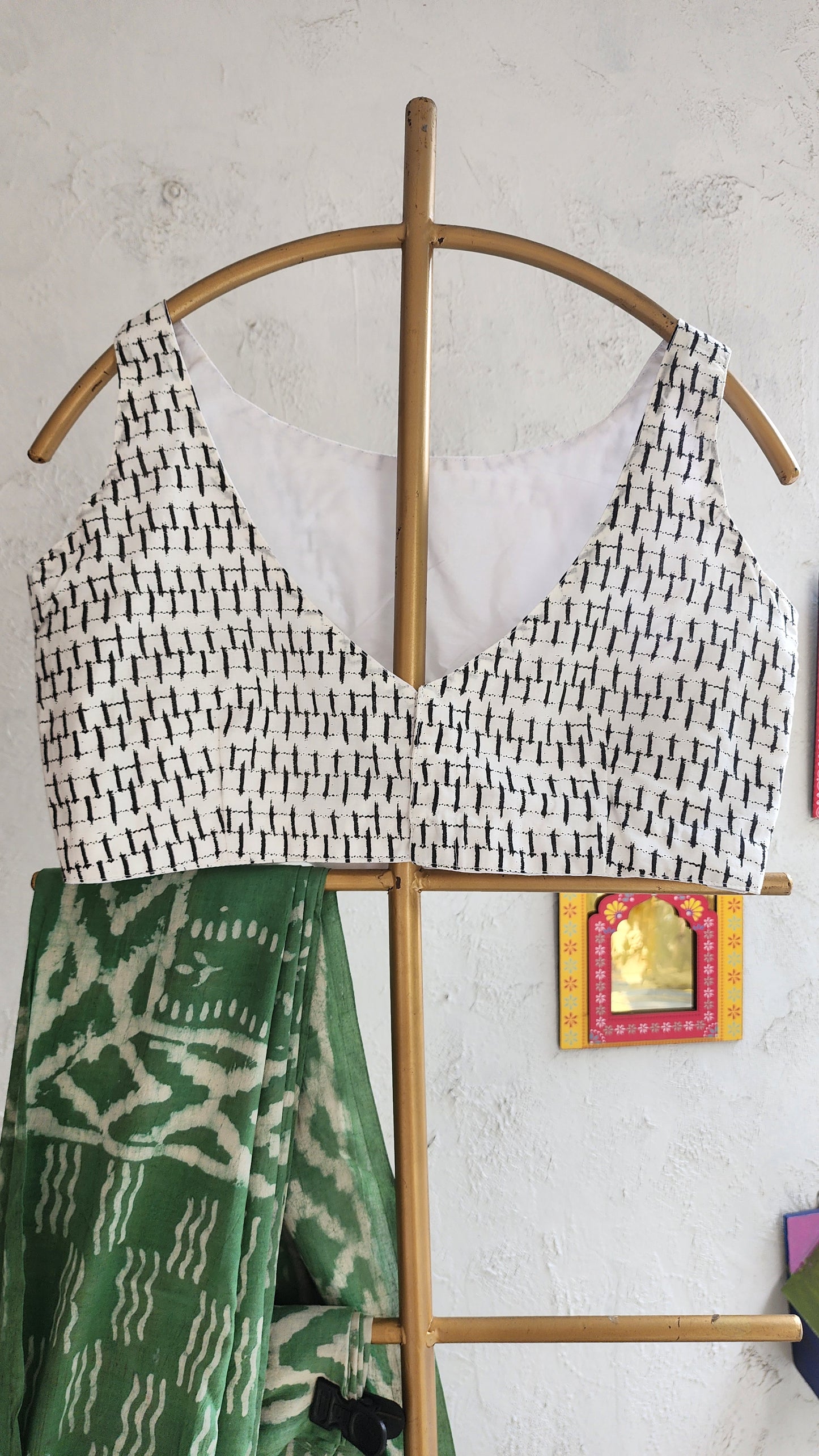 Morning Mint Mulmul Saree