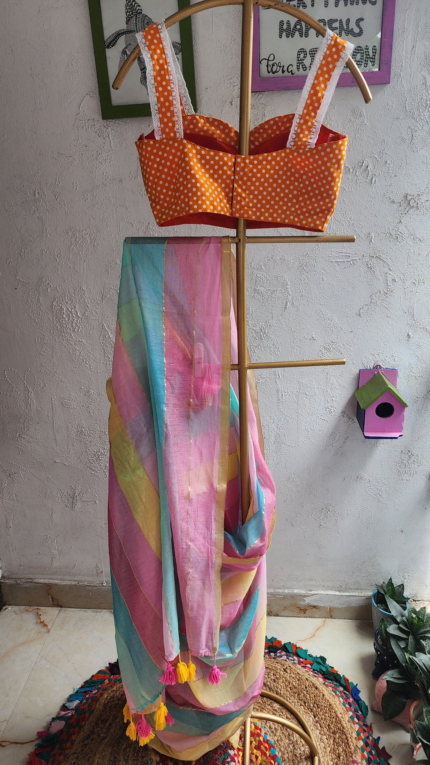 Meethi Roshni Mulmul Saree