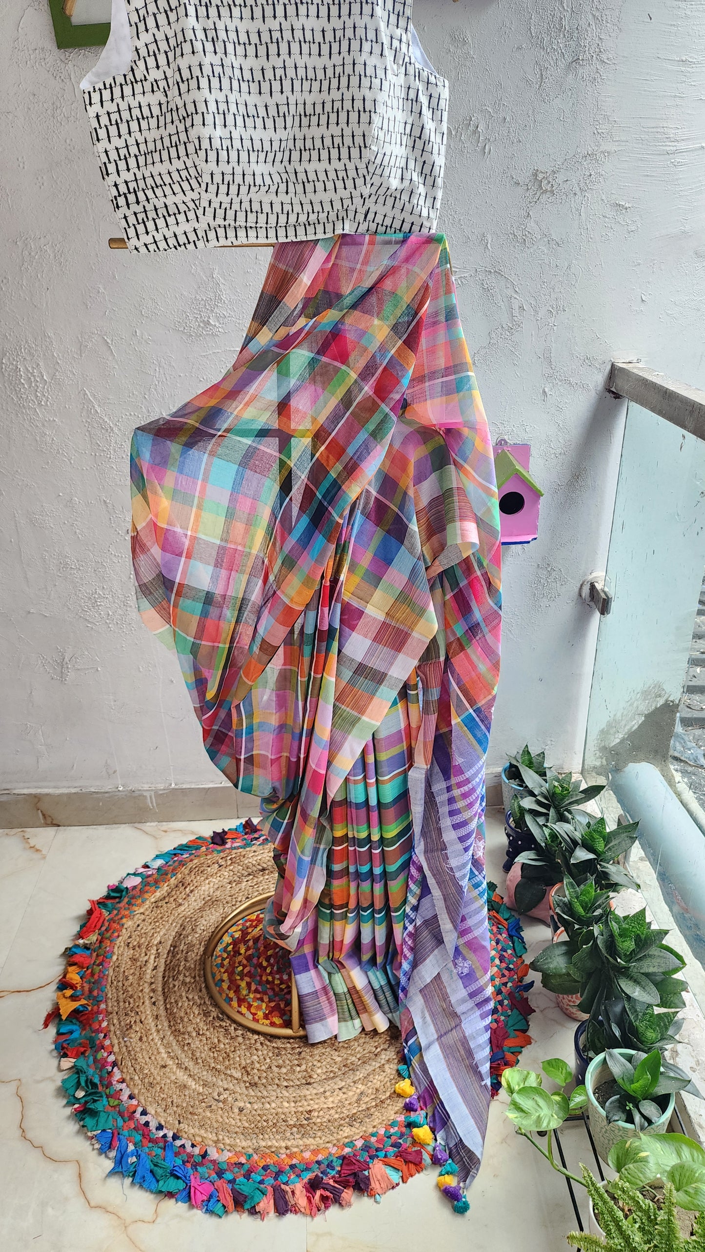 Loom & Line Mulmul Saree