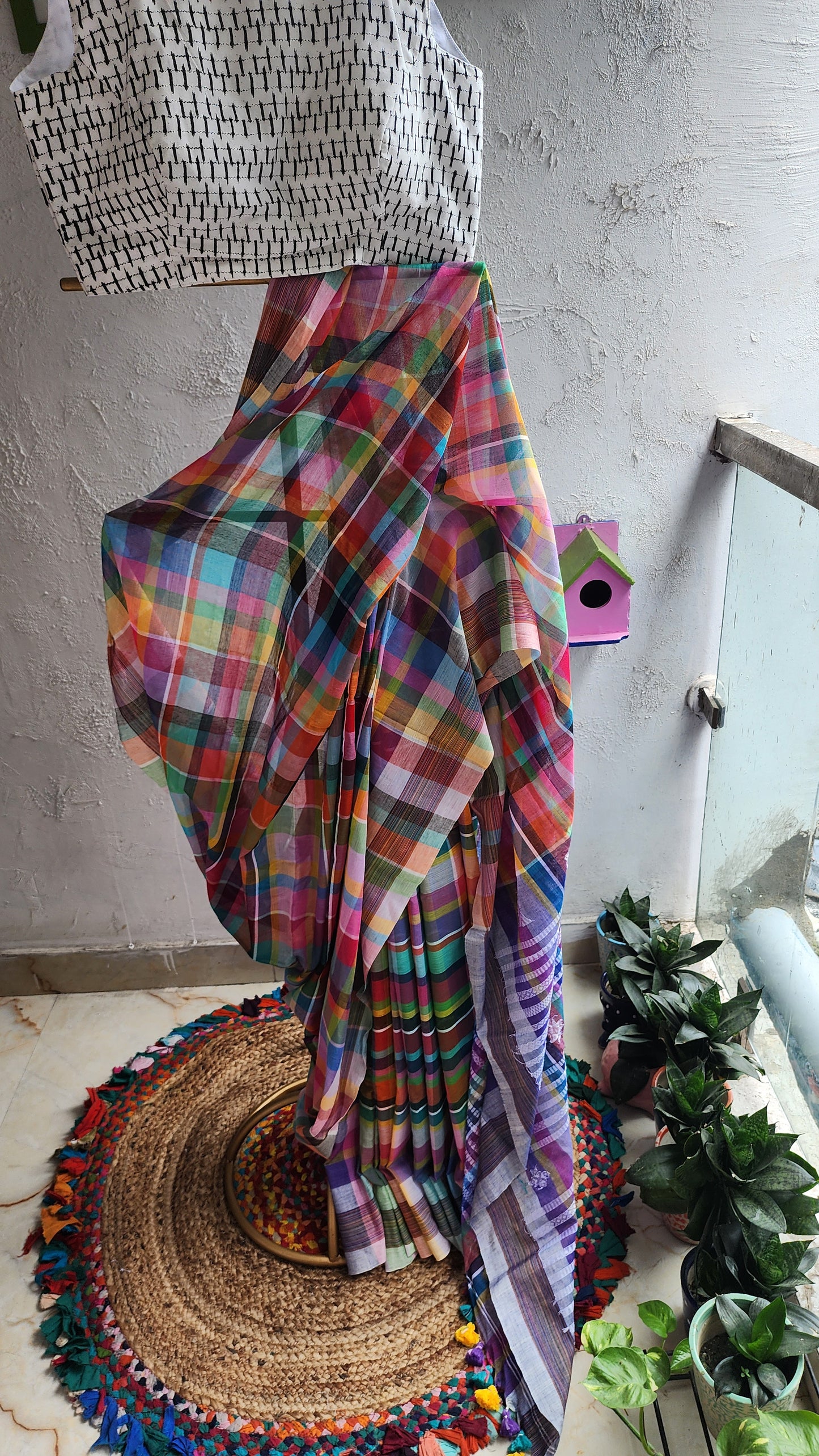 Loom & Line Mulmul Saree