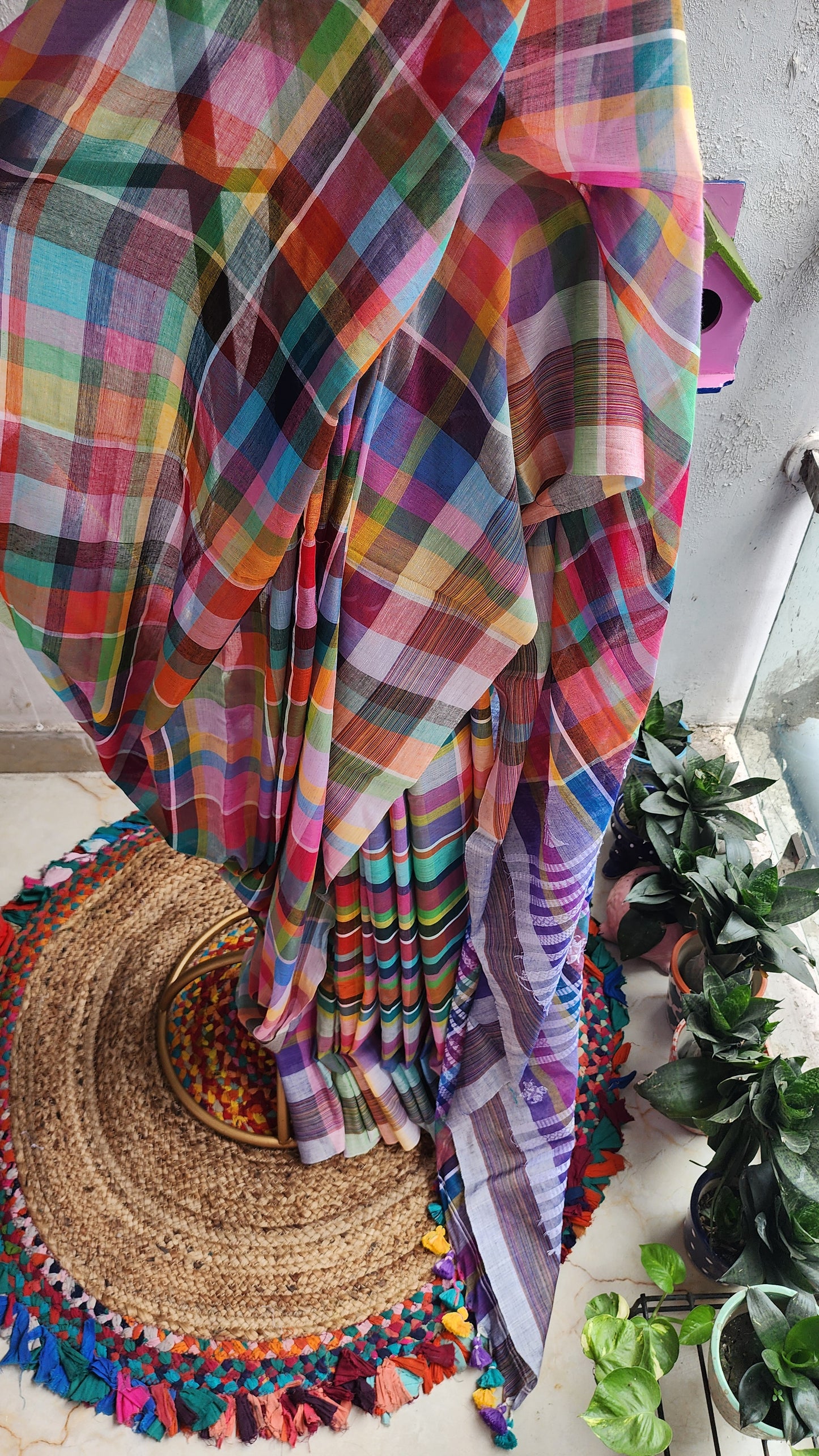 Loom & Line Mulmul Saree