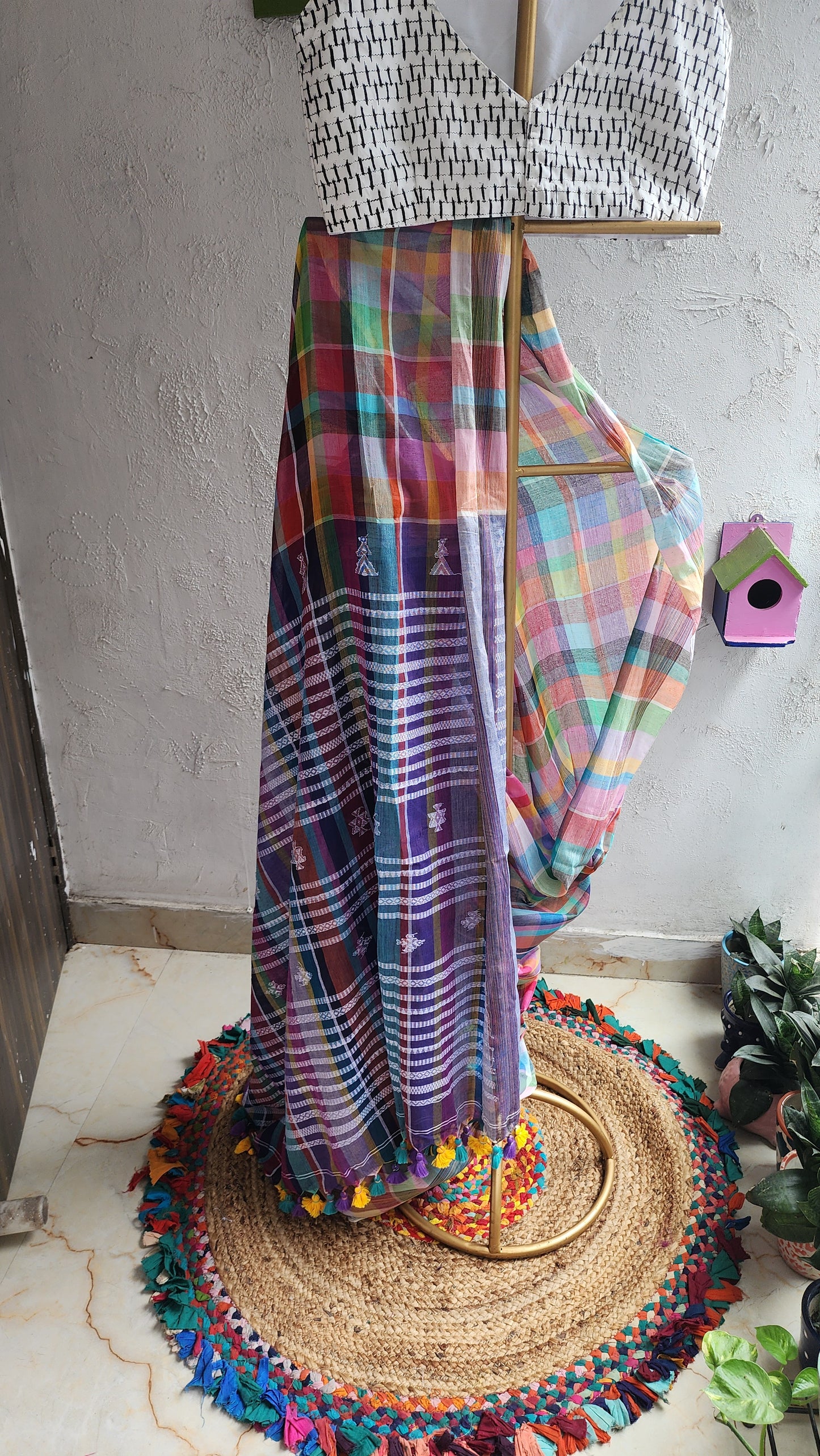 Loom & Line Mulmul Saree