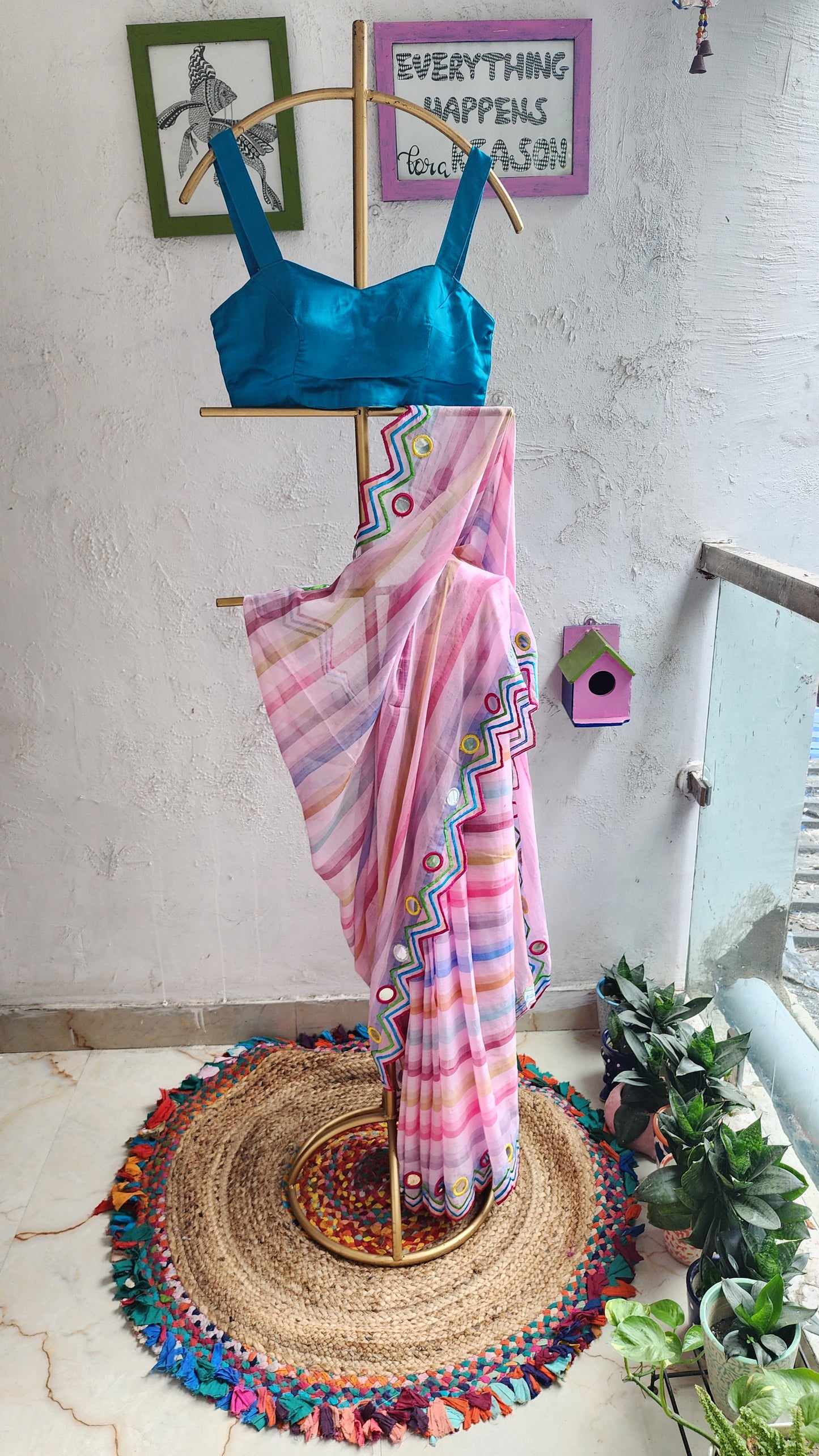 Khumar Mulmul Saree