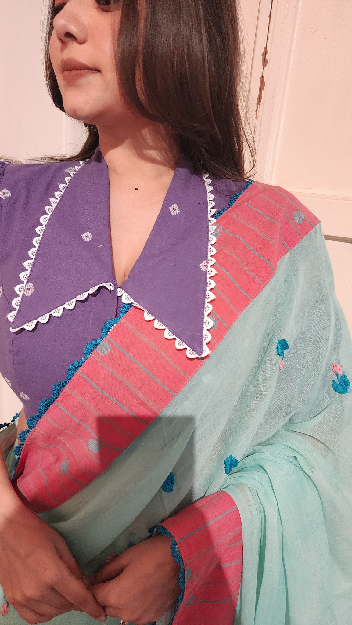 Violet Vogue Blouse