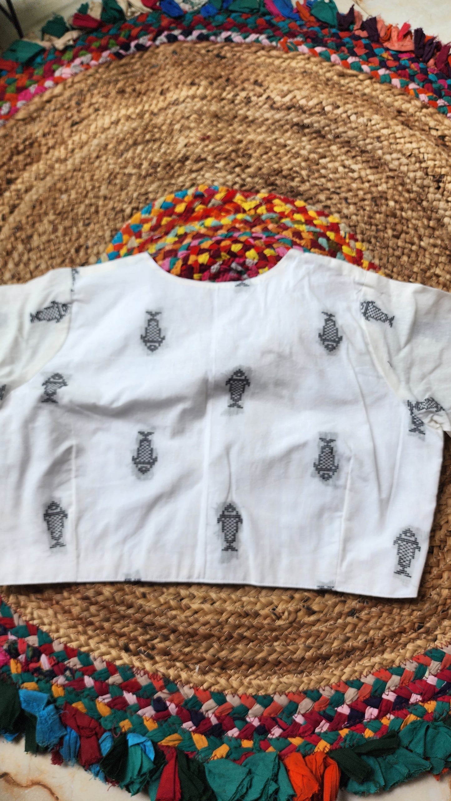 Ivory Mist Blouse