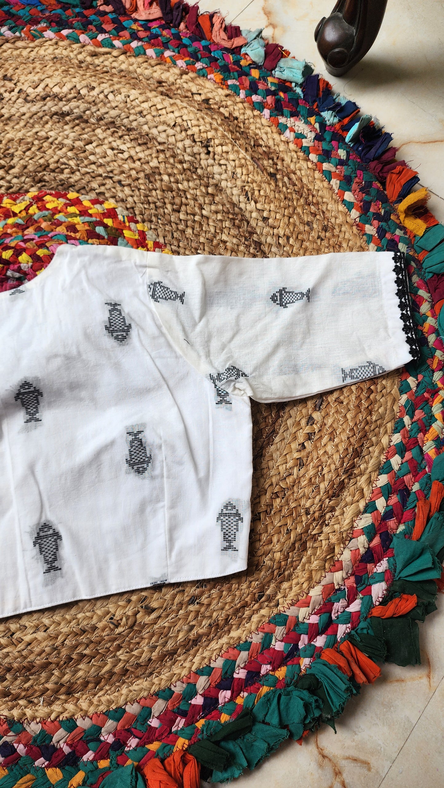Ivory Mist Blouse