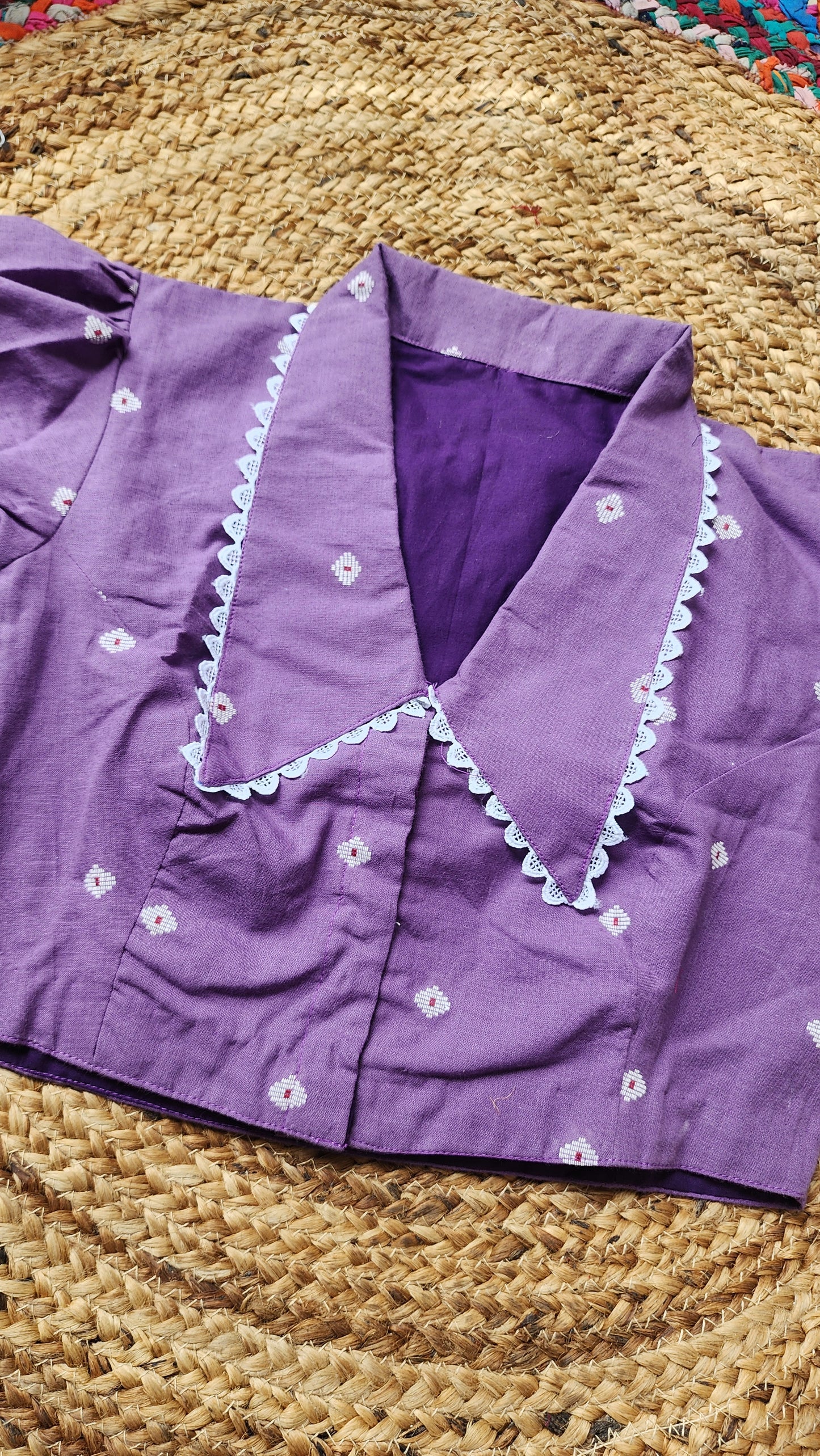 Violet Vogue Blouse