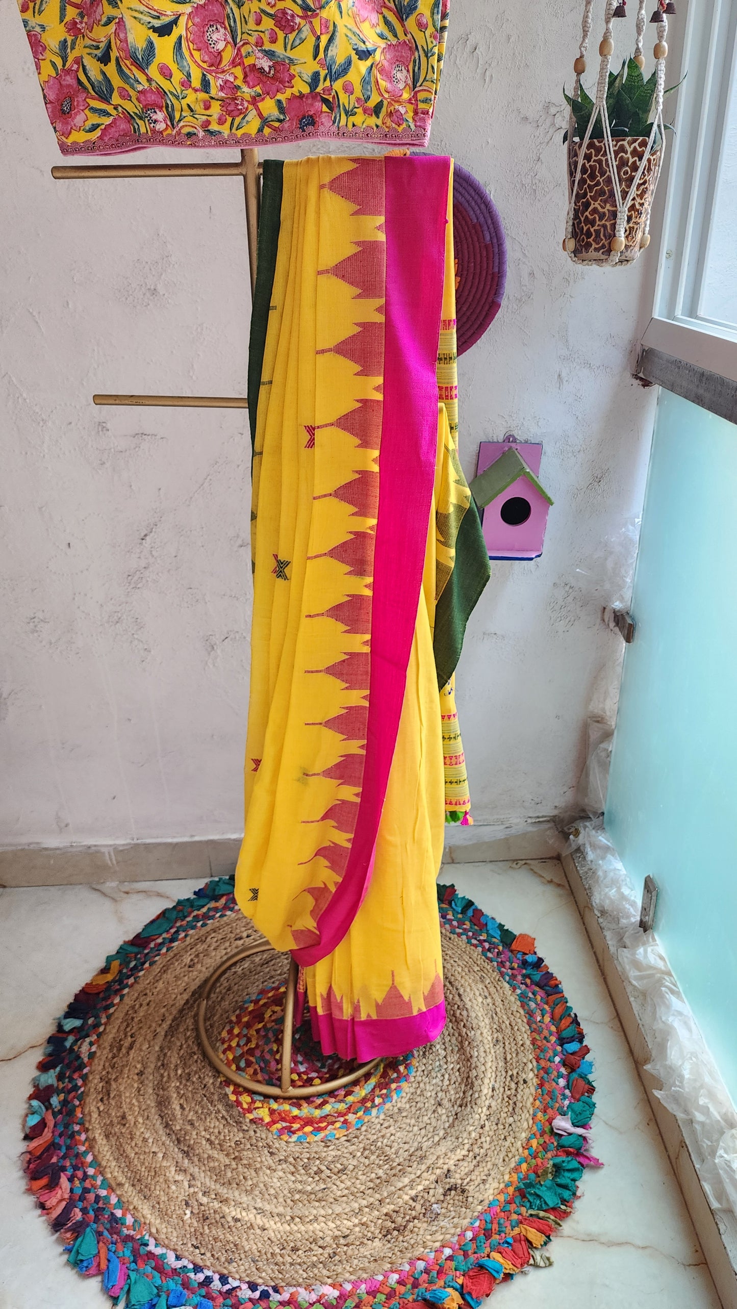 Binno Handloom Cotton Saree