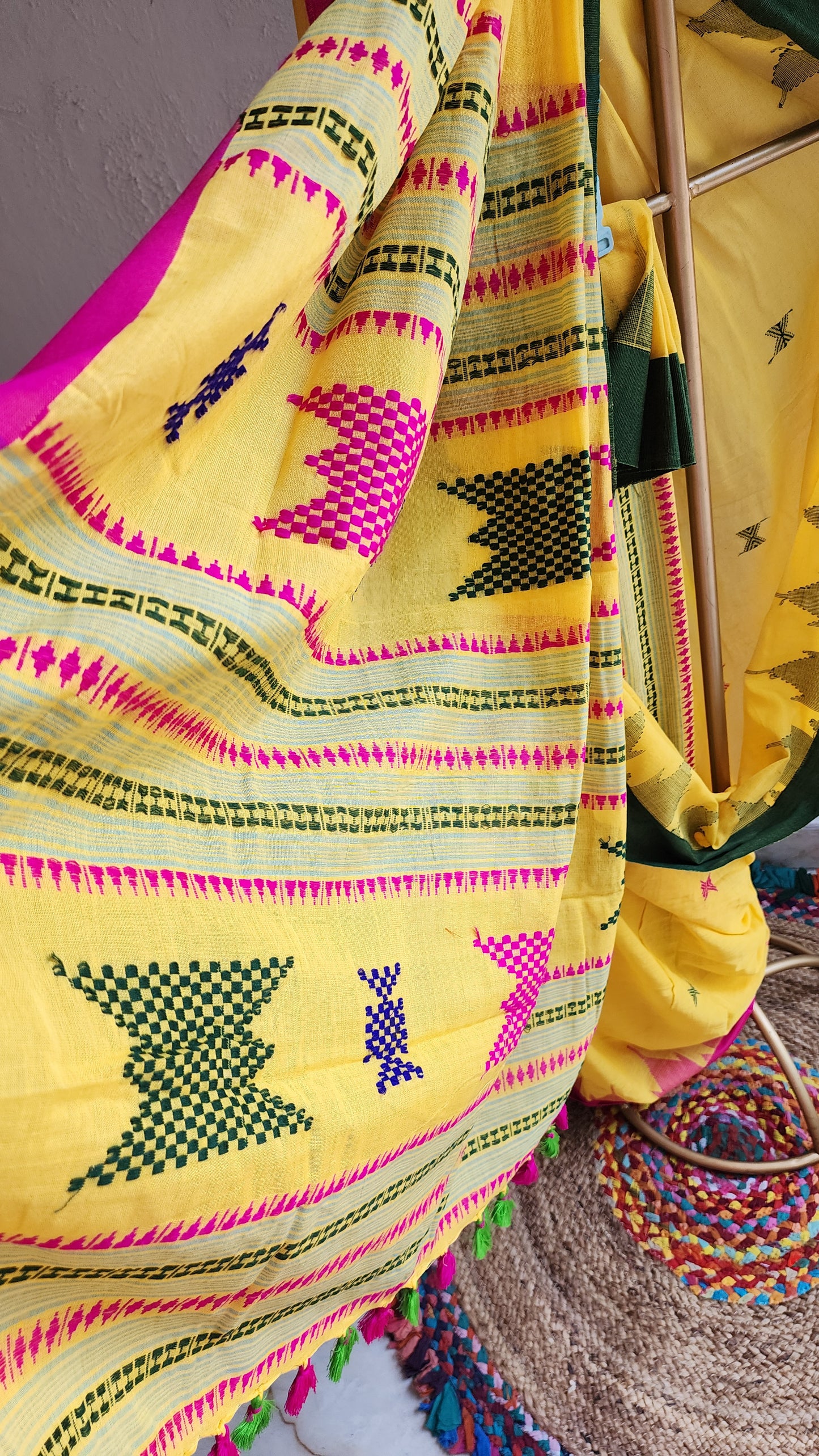 Binno Handloom Cotton Saree