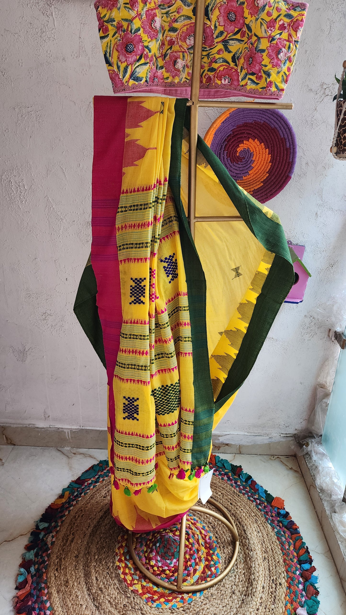 Binno Handloom Cotton Saree