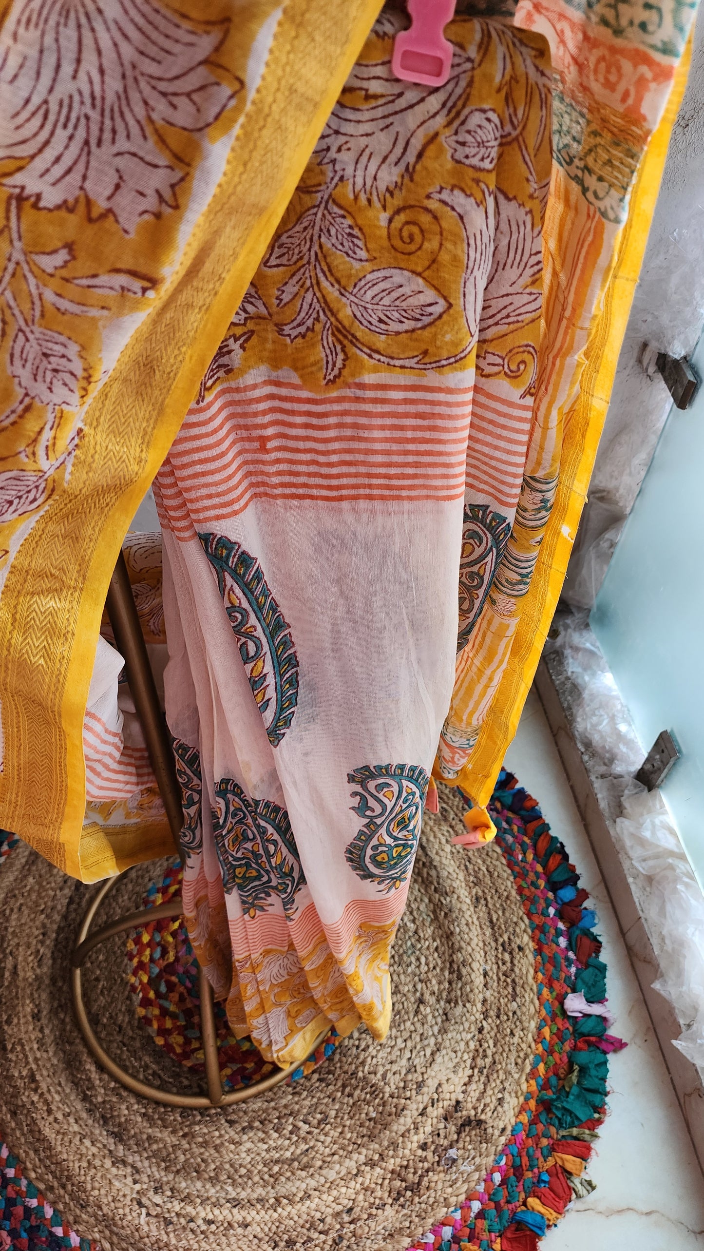 Mariyam Chanderi Cotton Silk Saree
