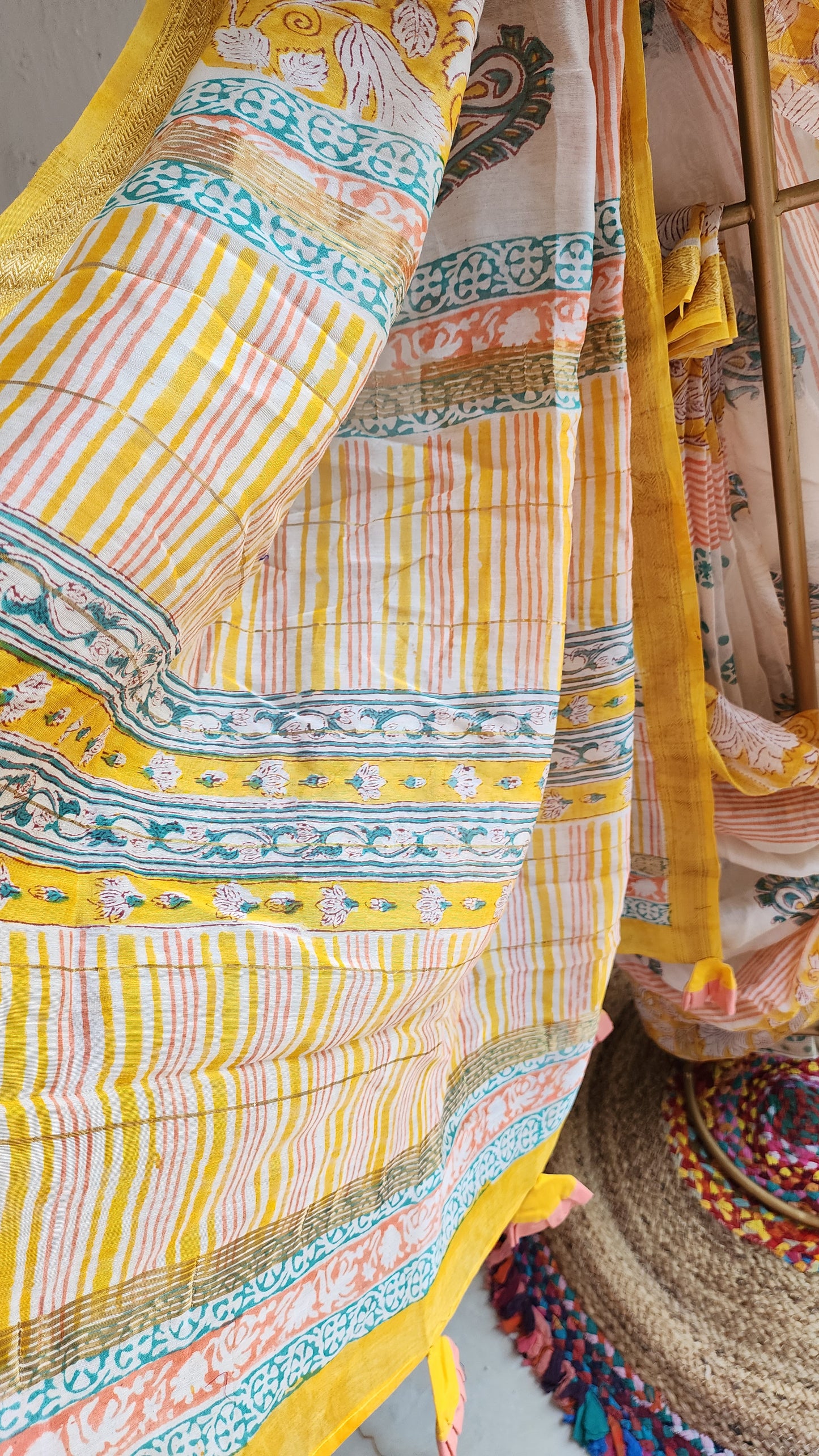 Mariyam Chanderi Cotton Silk Saree