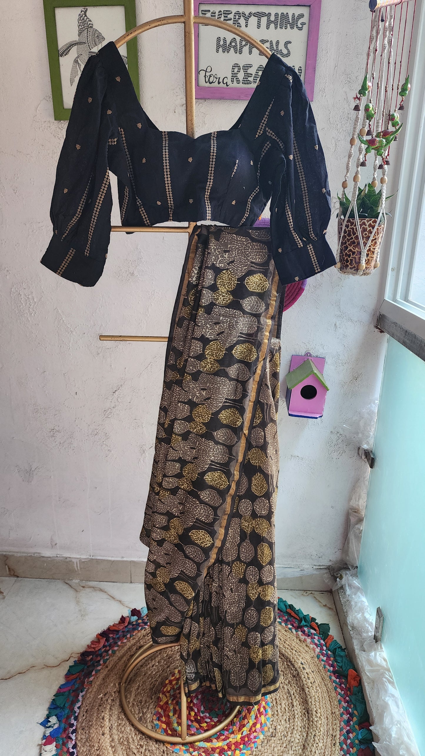 Sarah Chanderi Cotton Silk Saree
