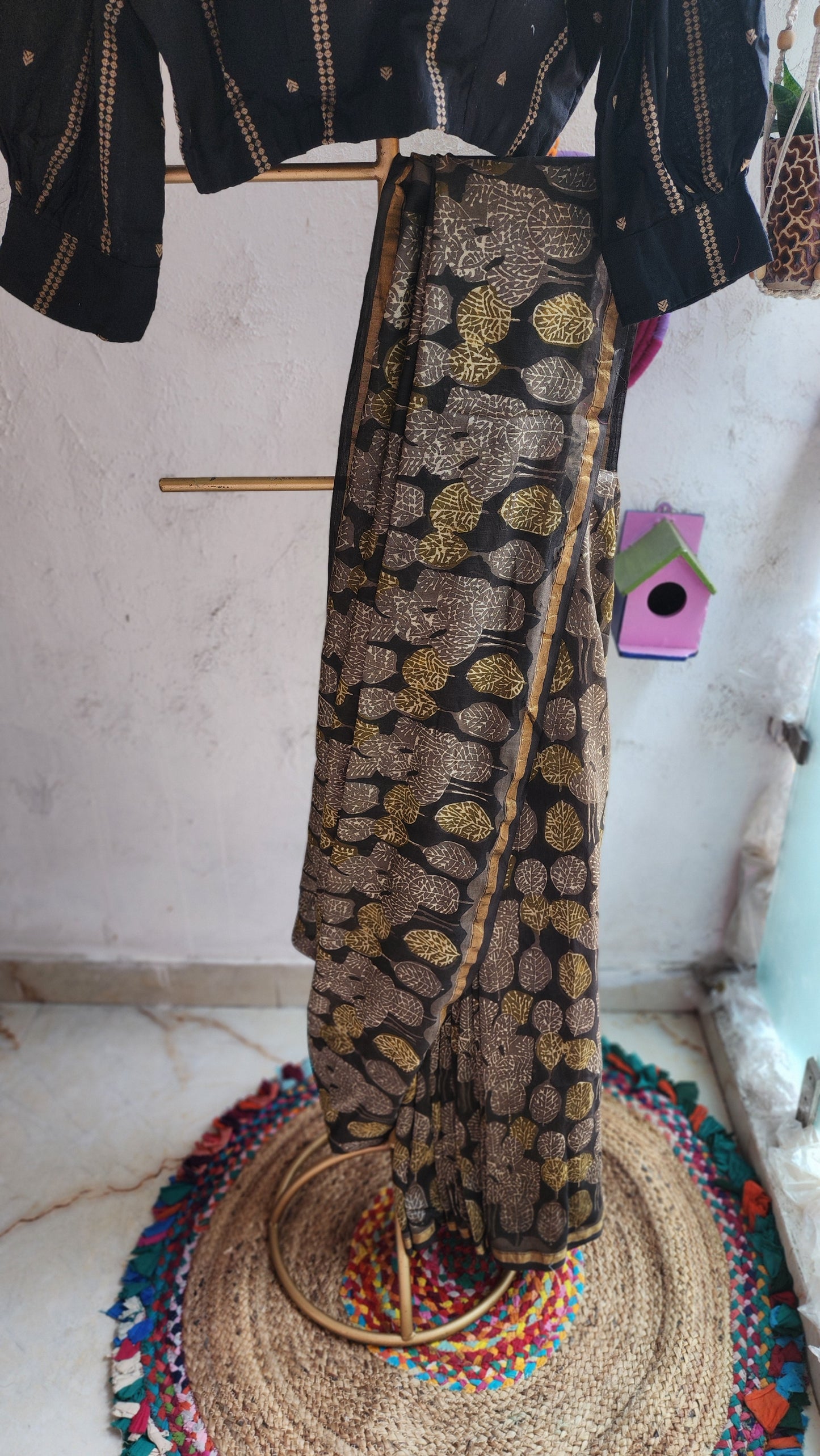 Sarah Chanderi Cotton Silk Saree