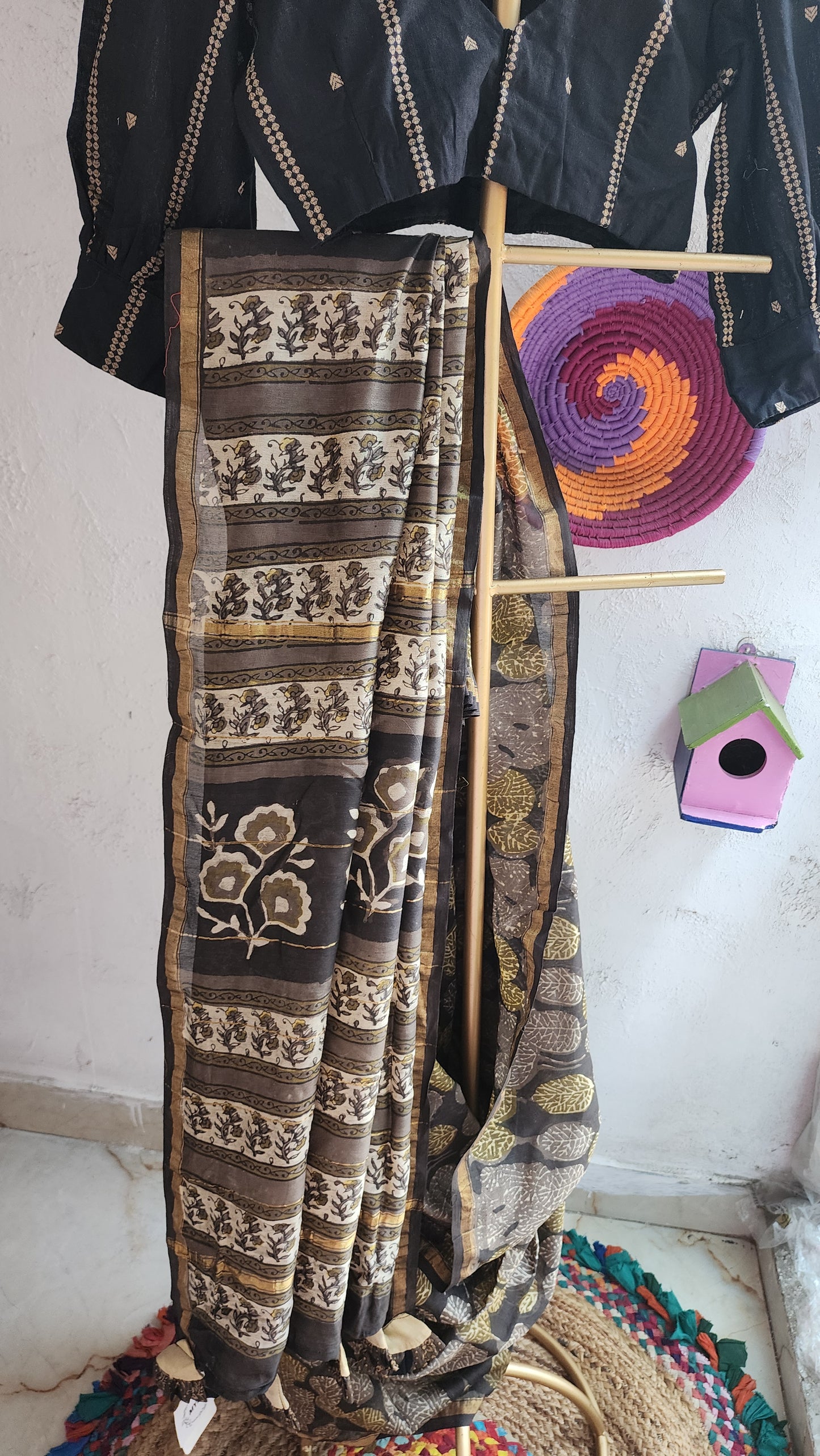 Sarah Chanderi Cotton Silk Saree