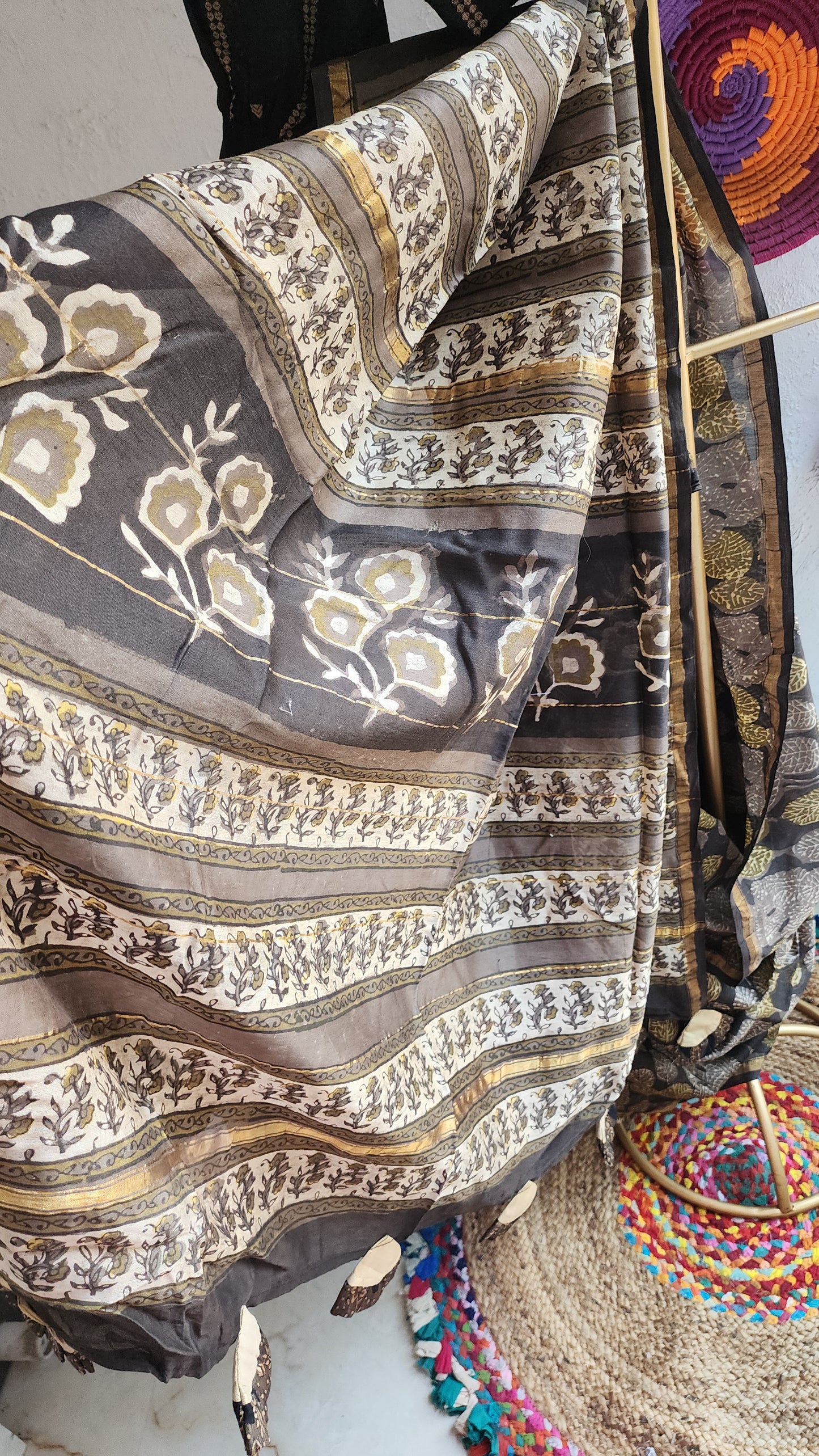 Sarah Chanderi Cotton Silk Saree