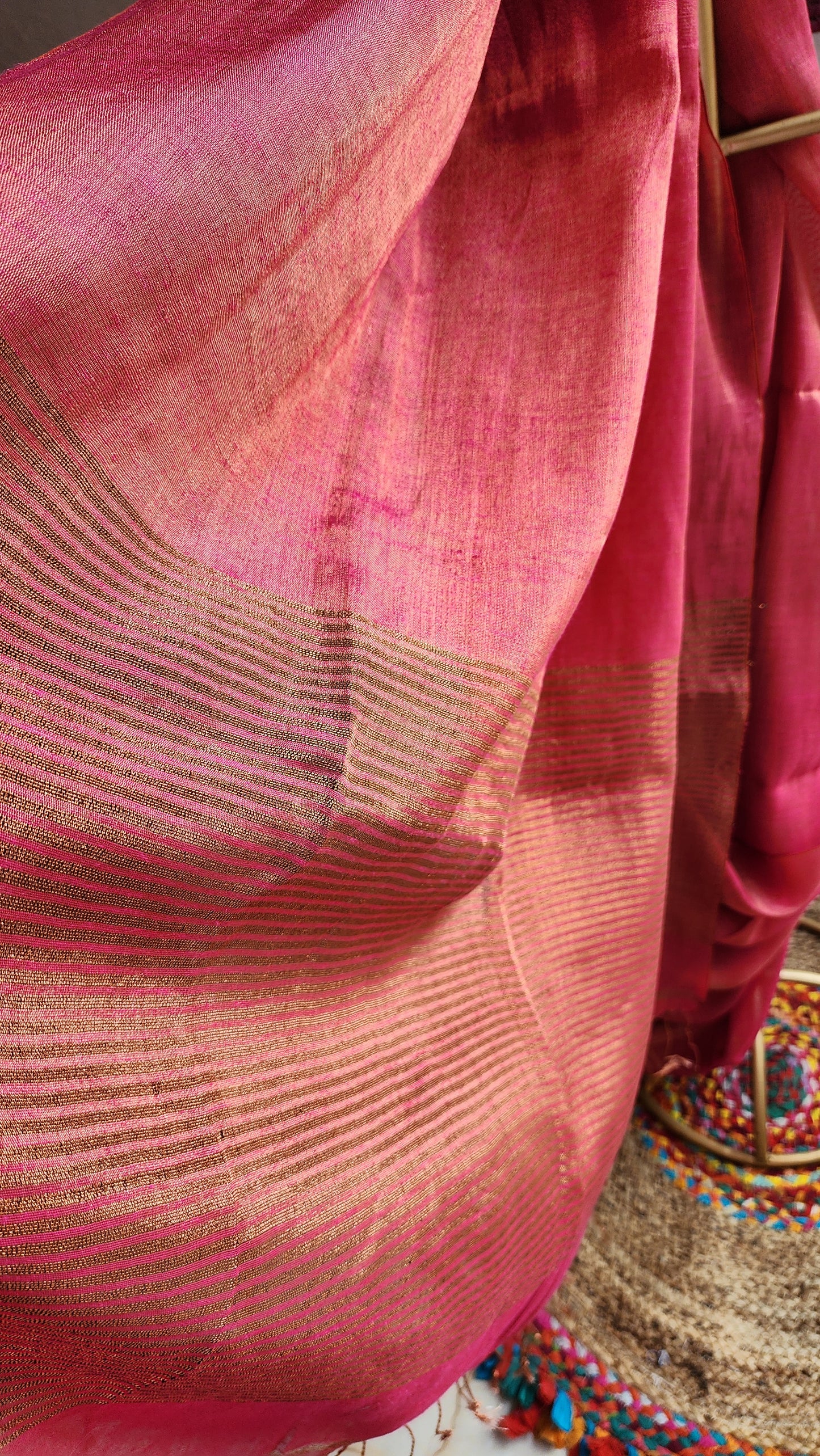 Rose Macaron Saree