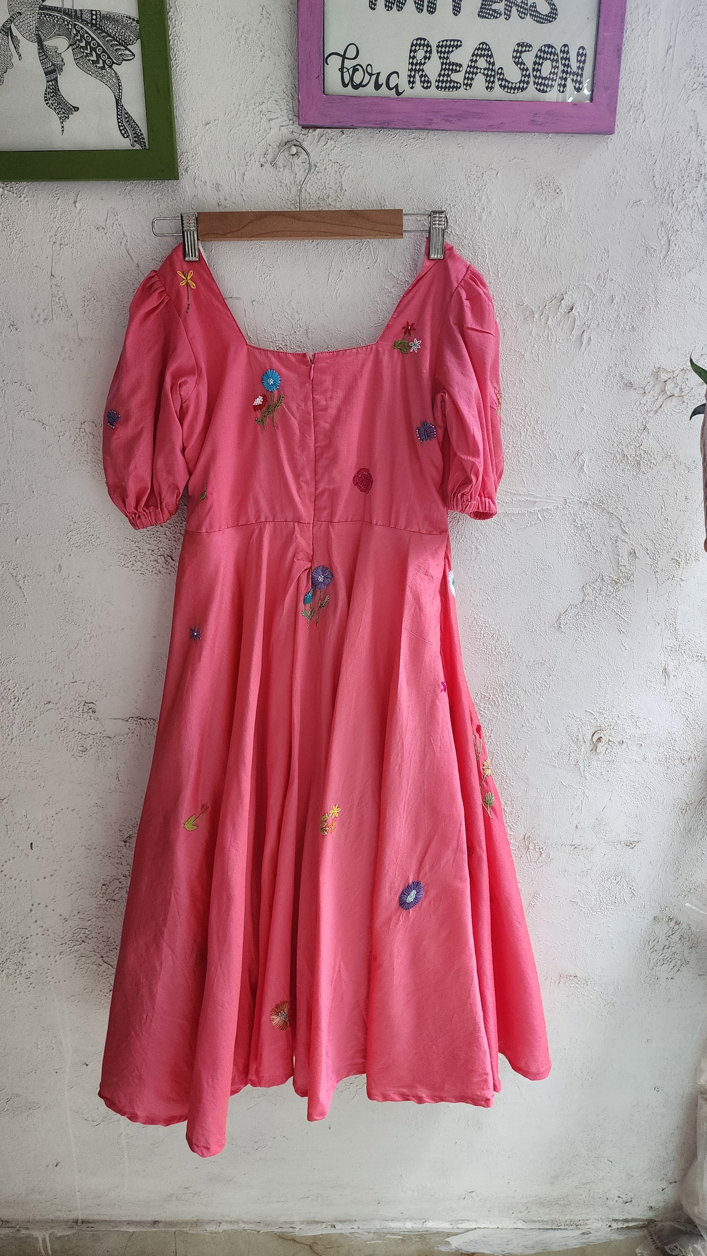 Spring Fable Dress -Pink
