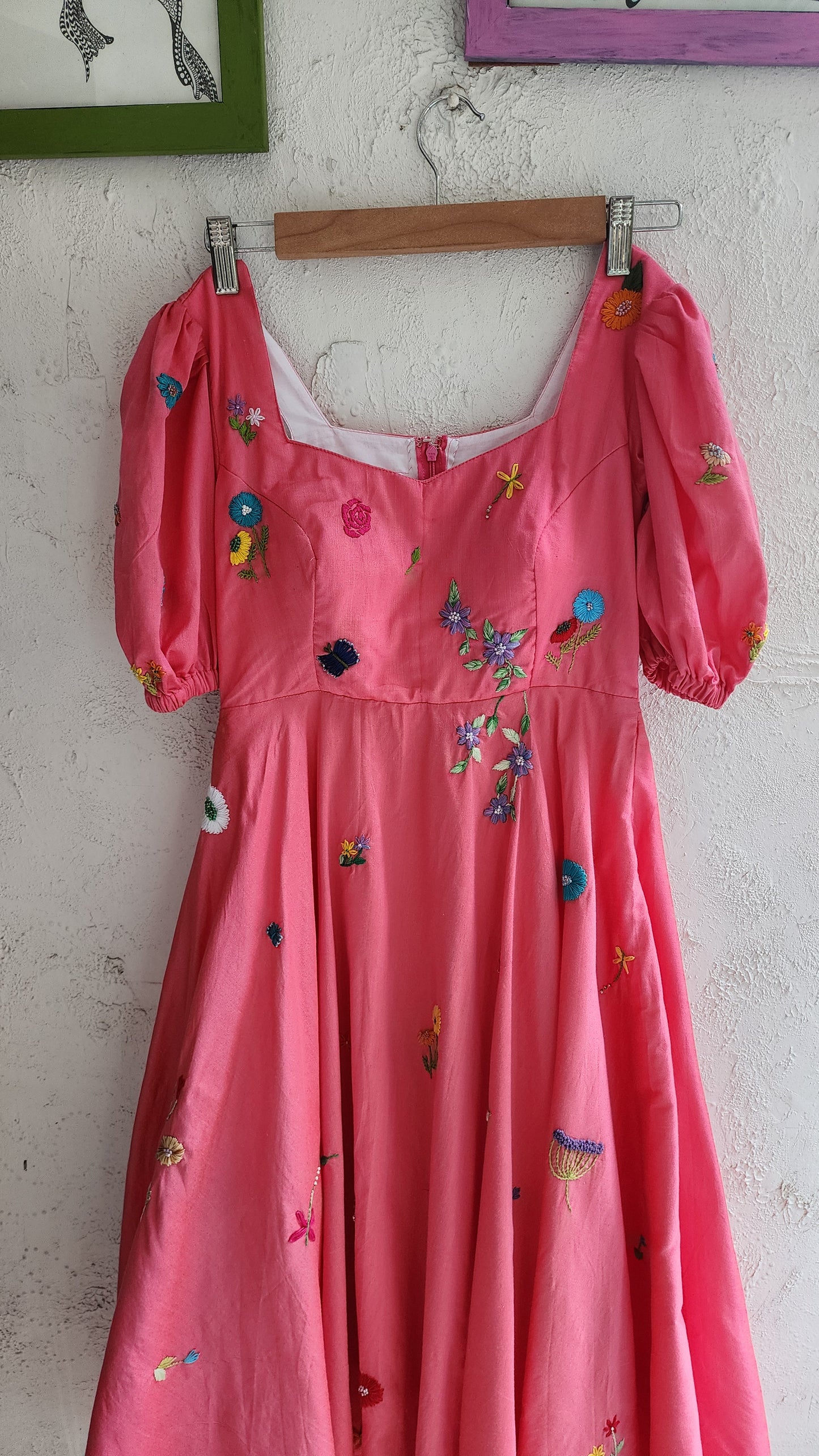 Spring Fable Dress -Pink