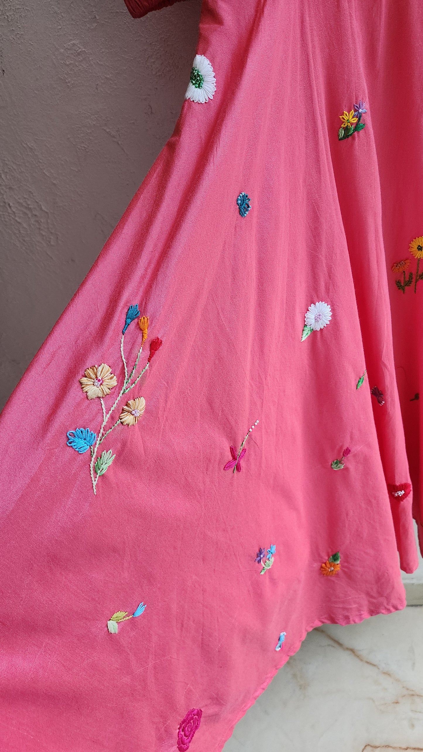 Spring Fable Dress -Pink