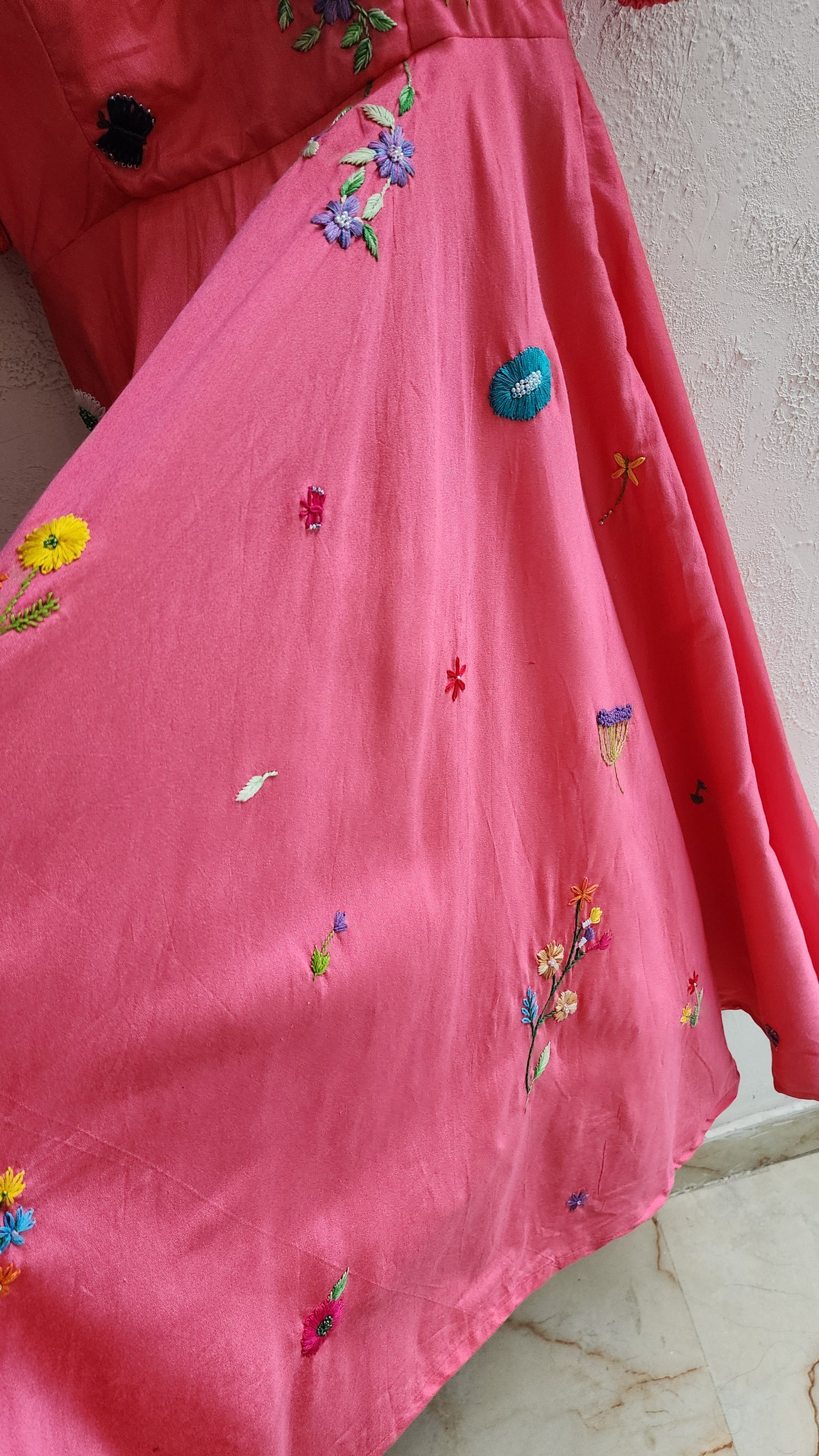 Spring Fable Dress -Pink