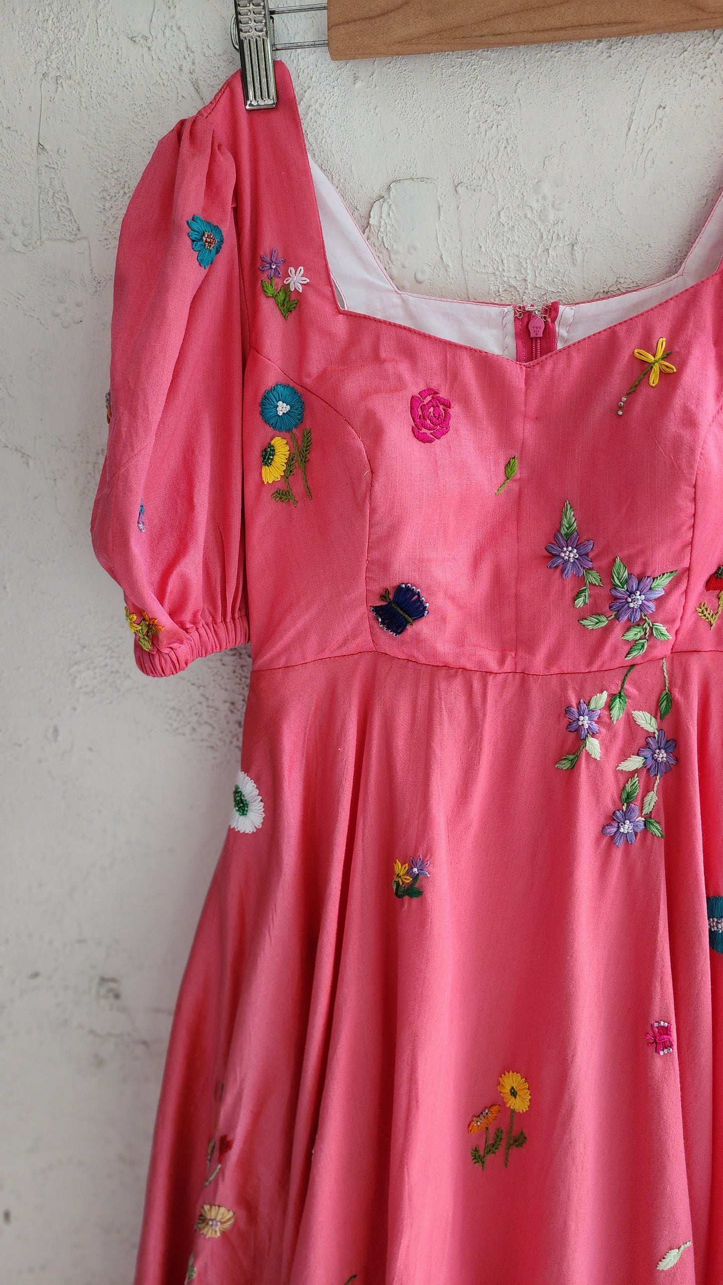 Spring Fable Dress -Pink