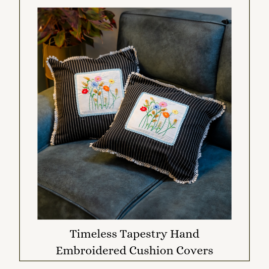 Timeless Tapestry Cushion Cover