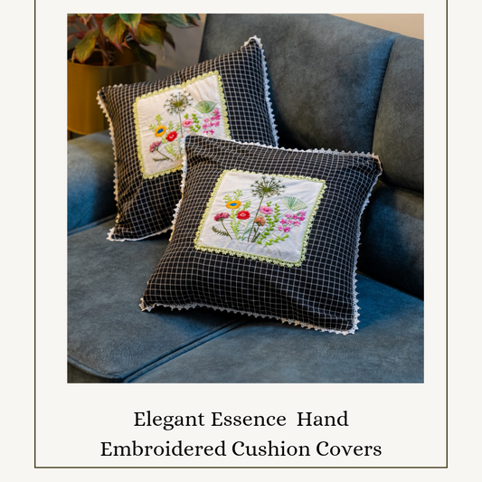 Elegant Essence Cushion Cover