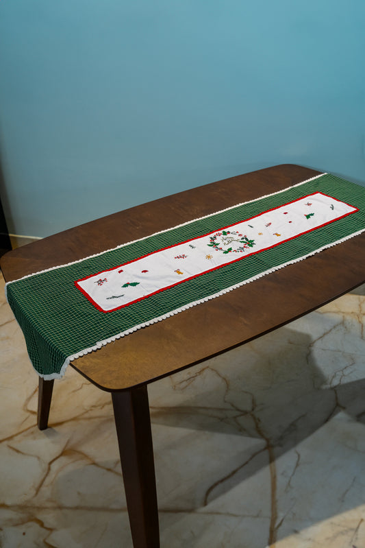 Happy Holidays Table Runner