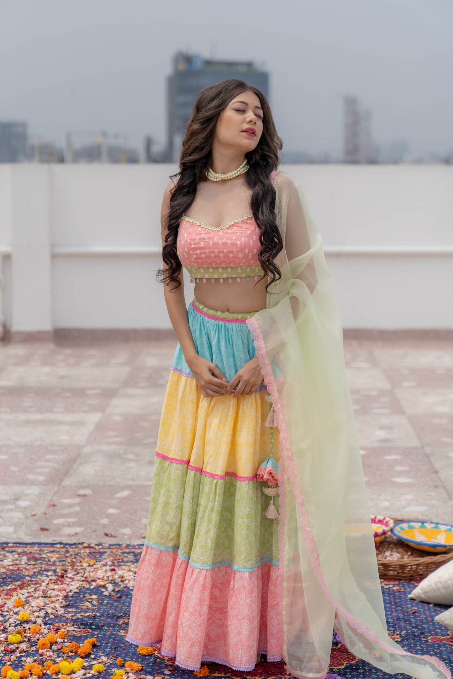 DREAMY PASTEL LEHENGA SET