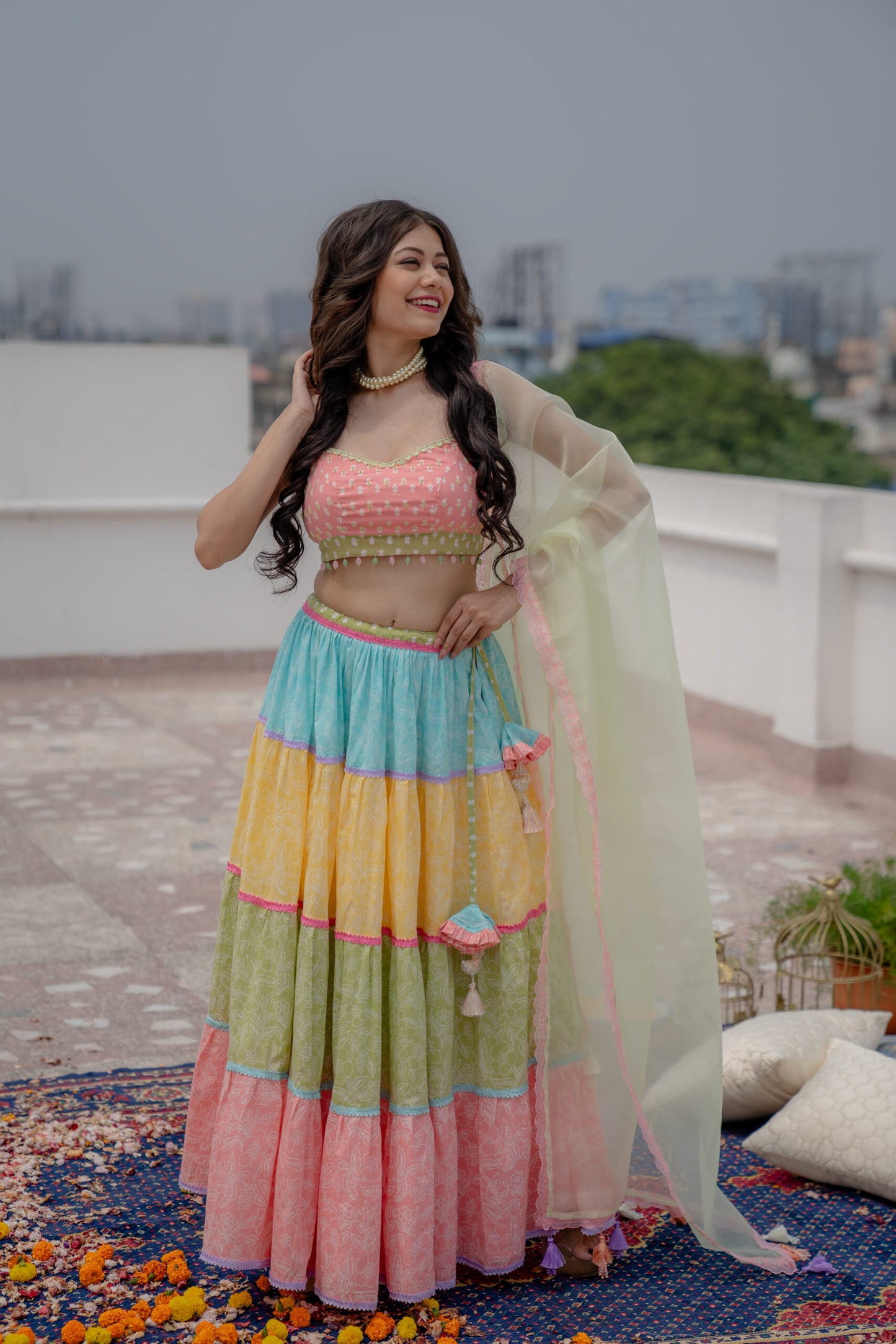 DREAMY PASTEL LEHENGA SET