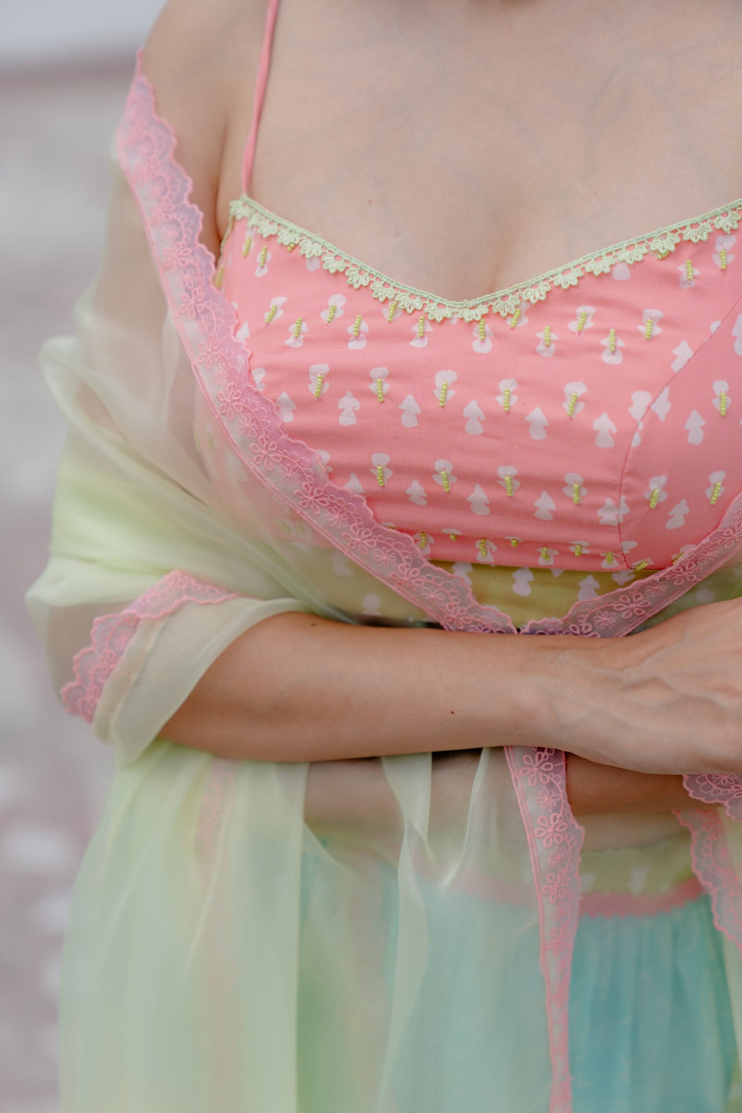 DREAMY PASTEL LEHENGA SET