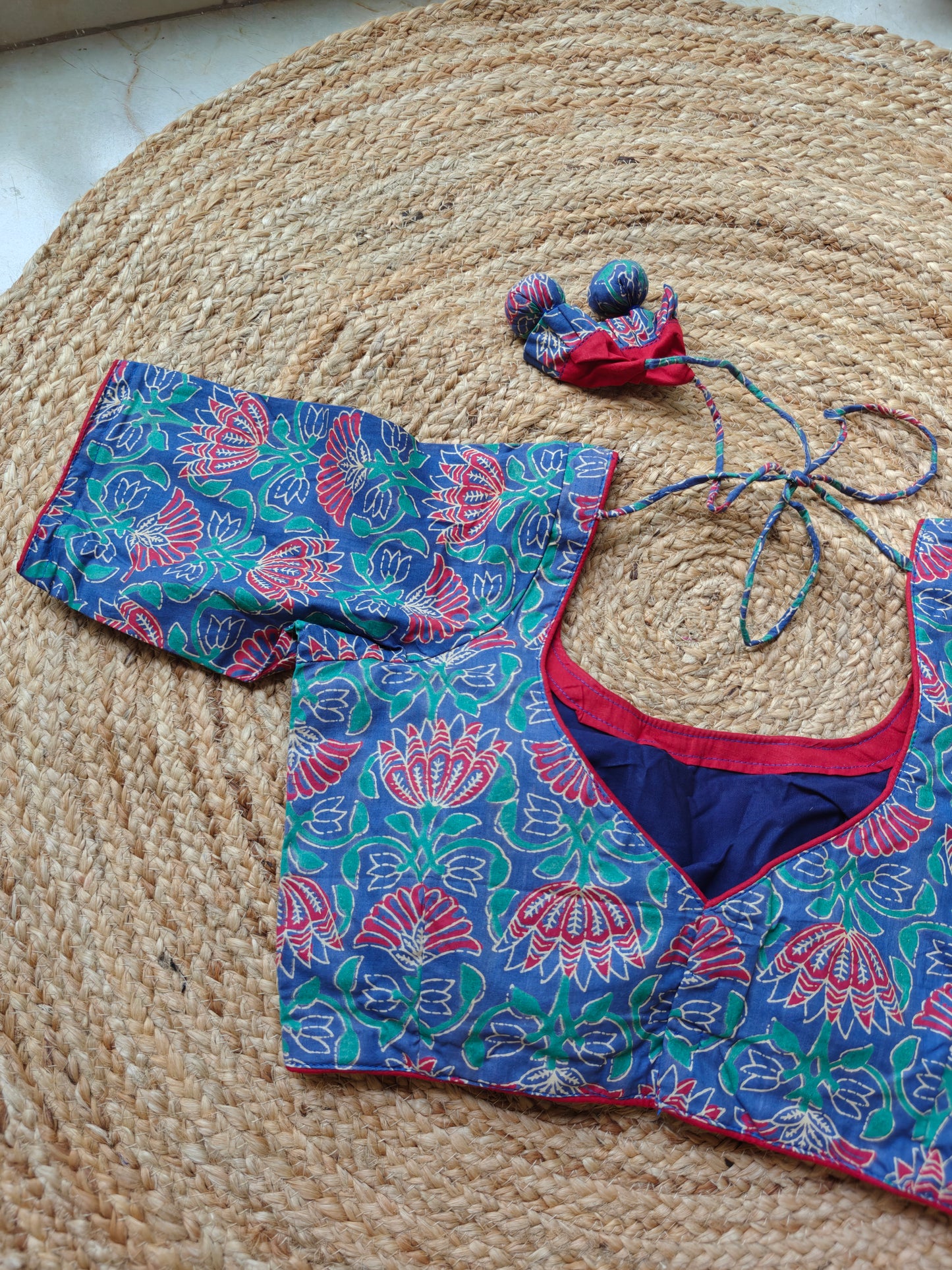 Block Printed Blouse-3