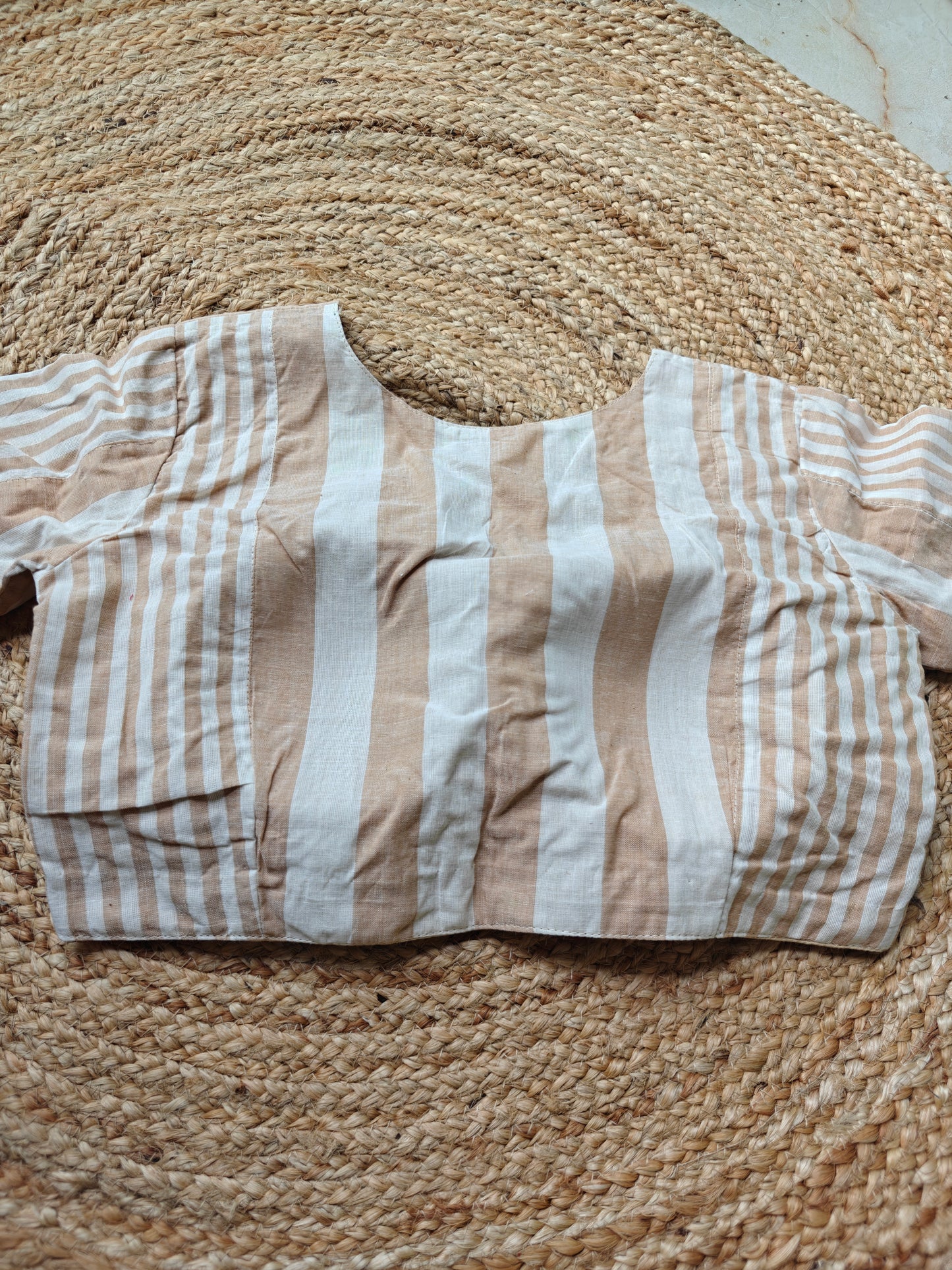 Slub Cotton Khadi Blouse