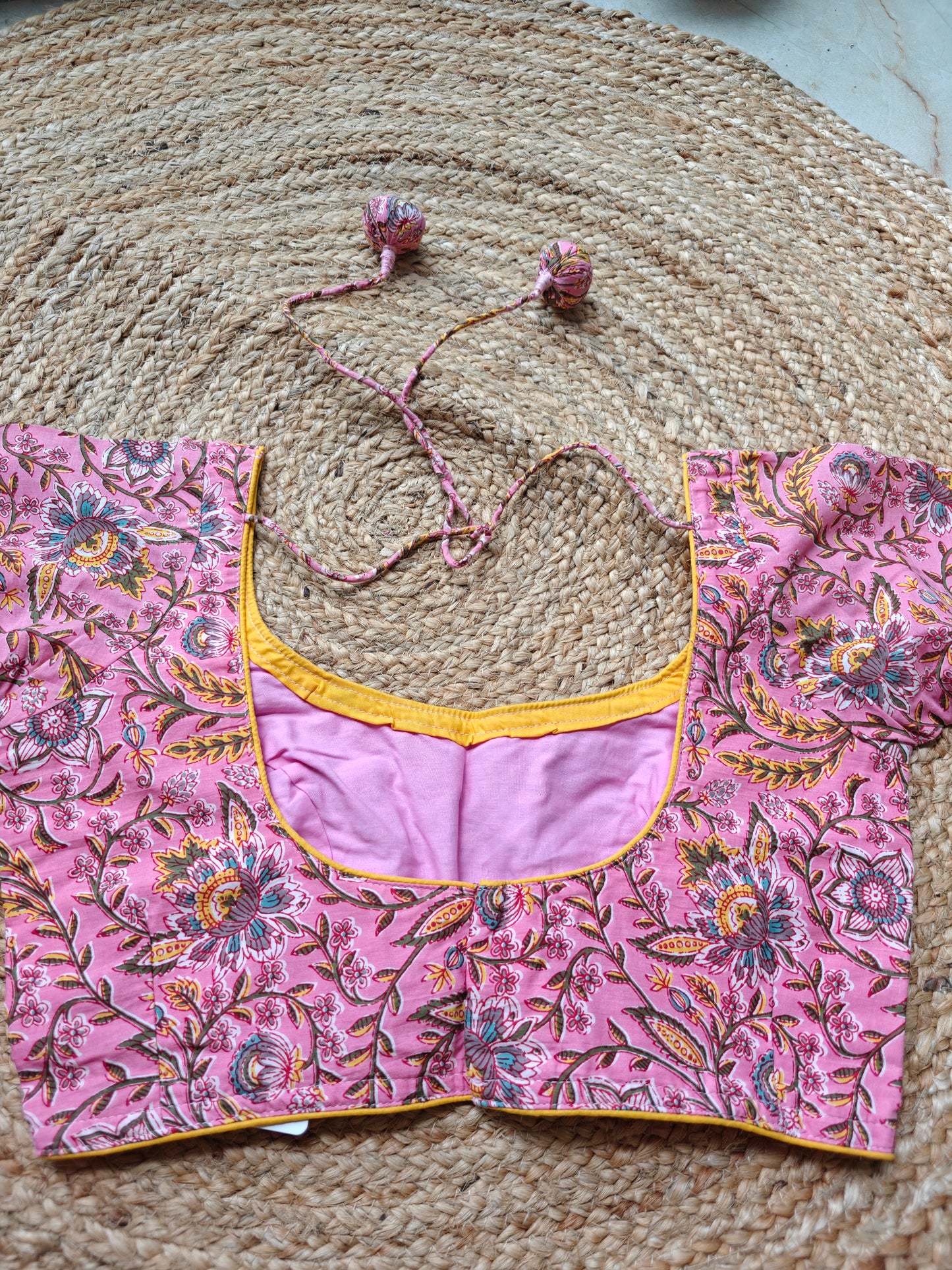 Block Printed Blouse-2