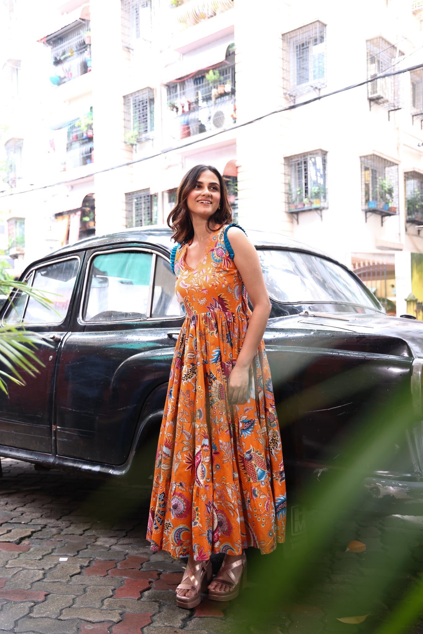 Kamli Printed Maxi Dress