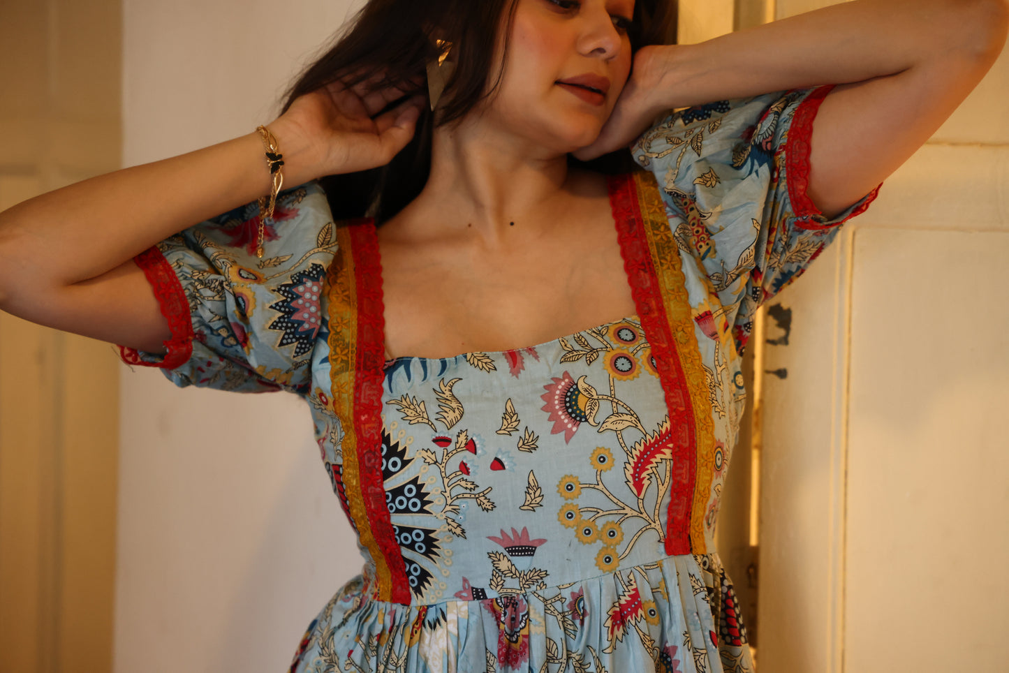 Akashi Printed Maxi Dress