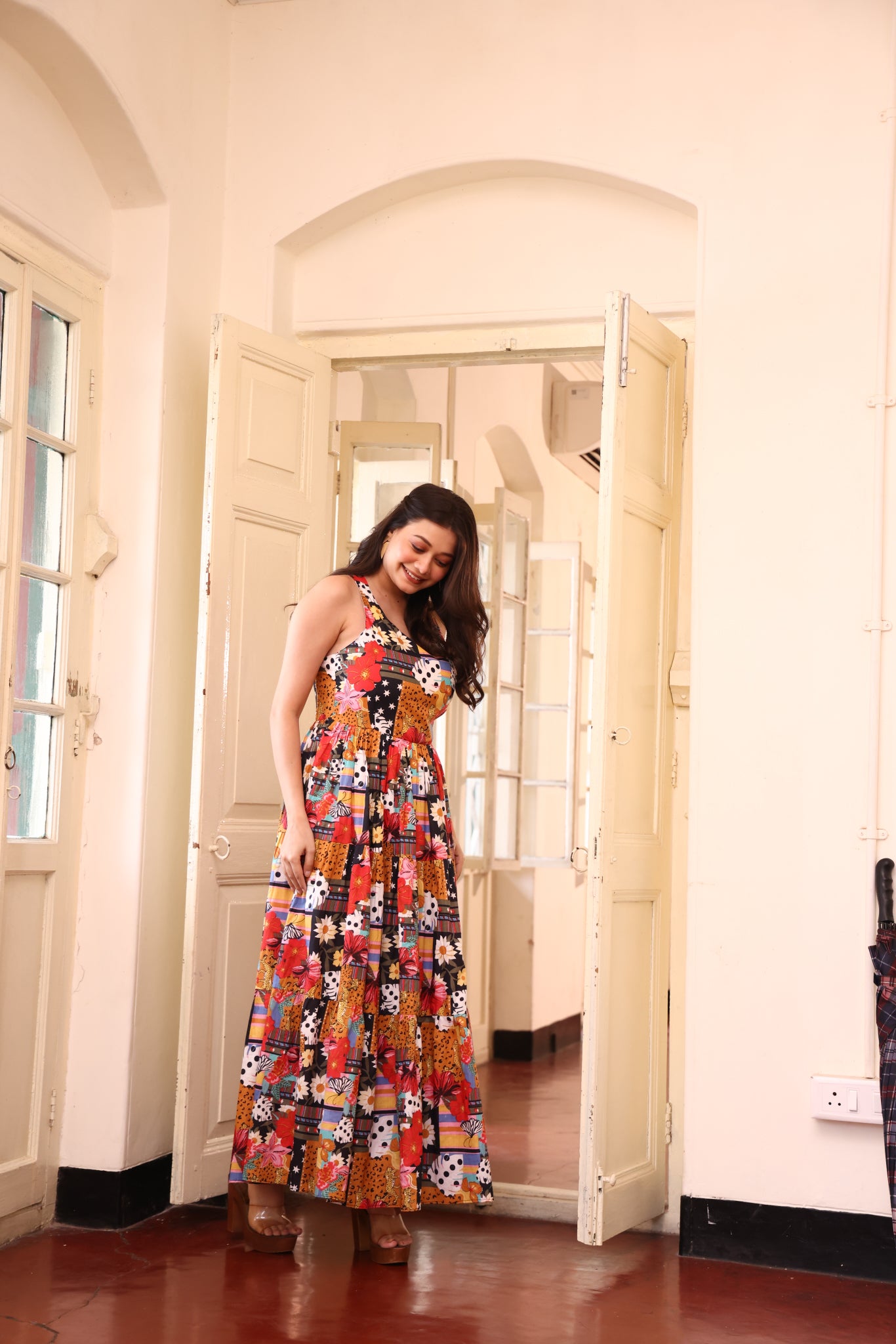 Whimsy Bloom Maxi Dress