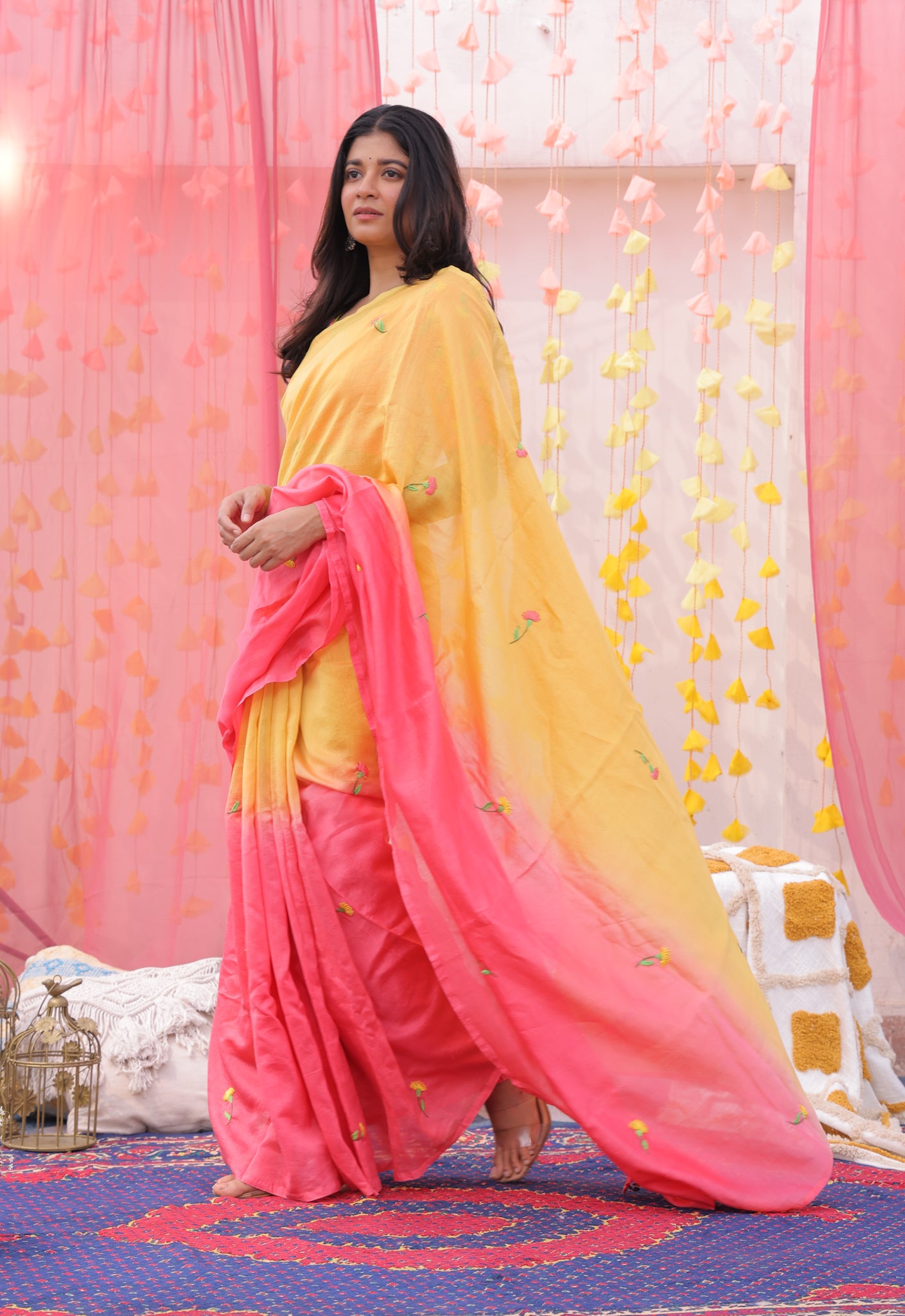 Noorani Phool Saree