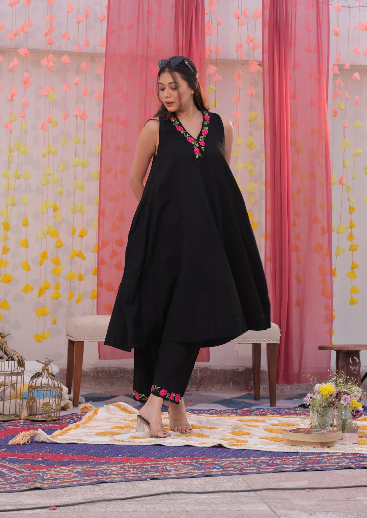 Kala Gulaab Co-Ord Set