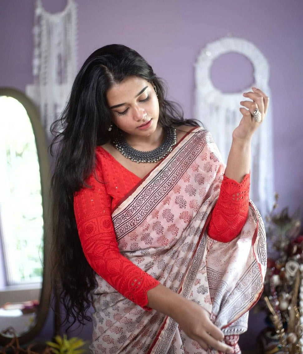 Scarlet Shell Blouse