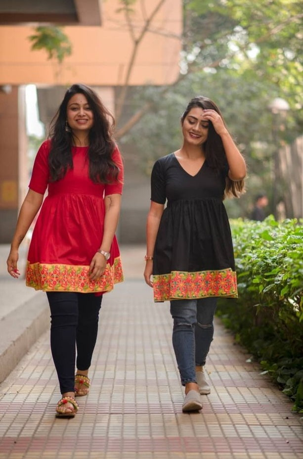 MEHER FLARED TOP