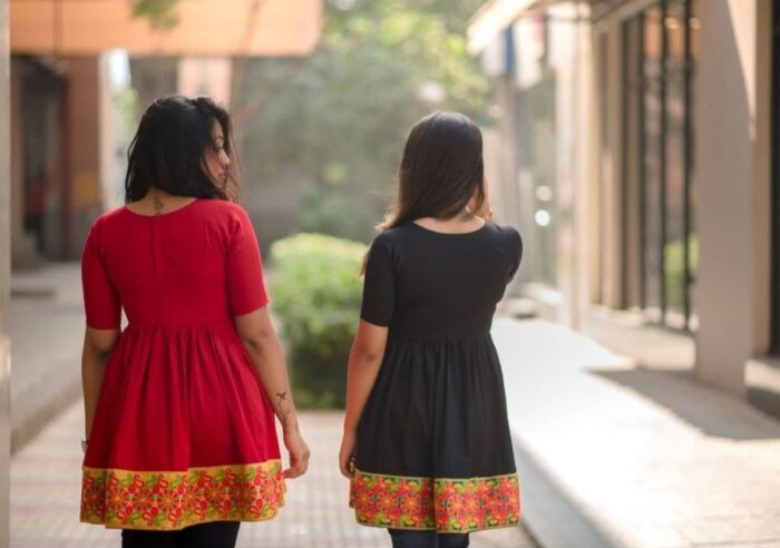 MEHER FLARED TOP