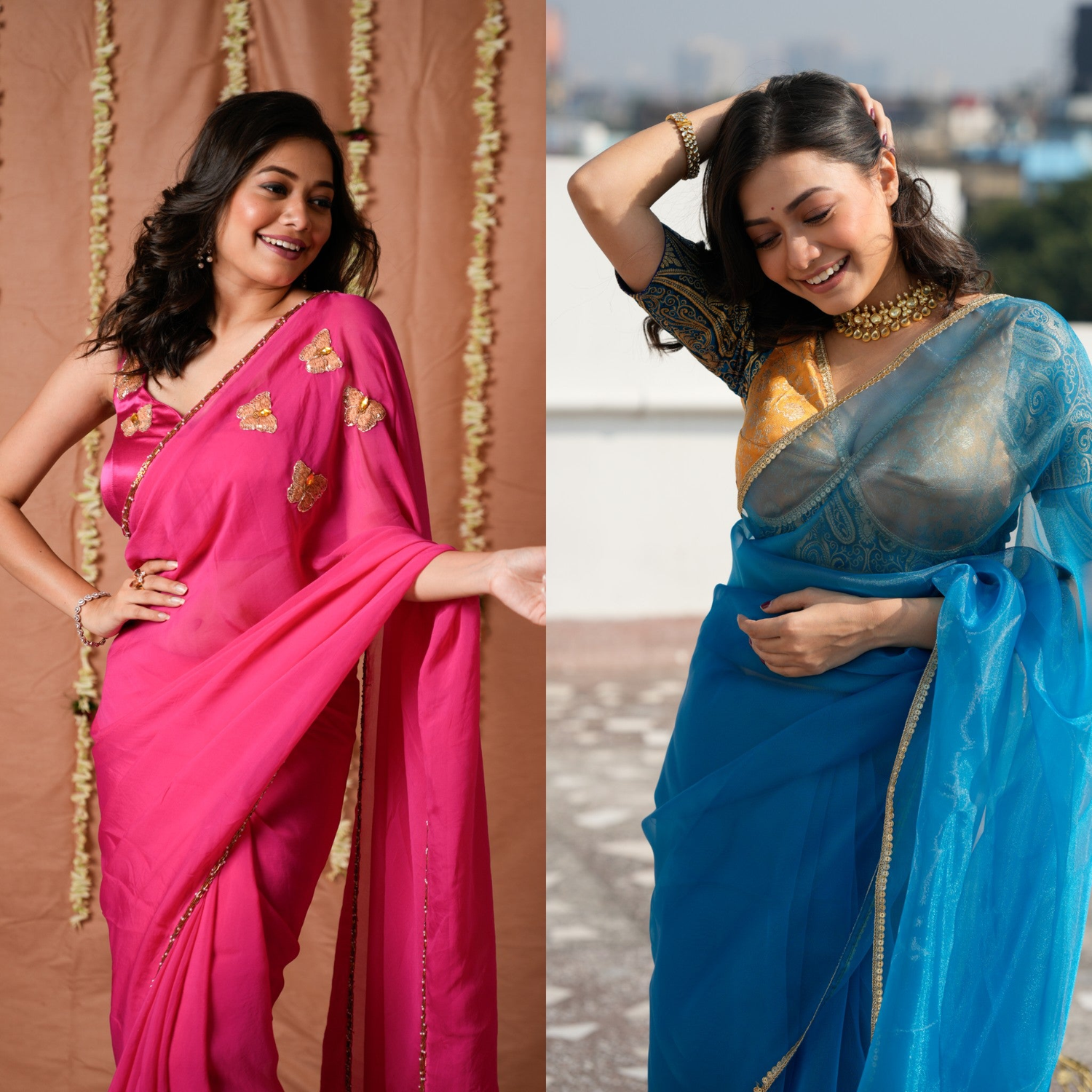 Organza Silk Sarees
