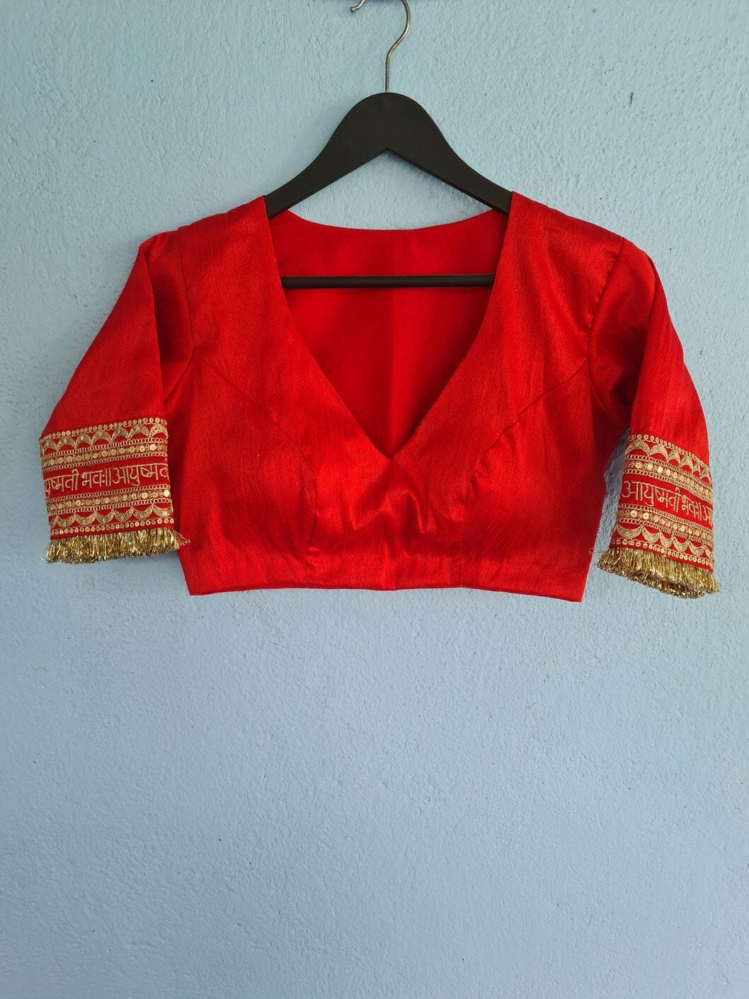 Ayushmati bhava blouse